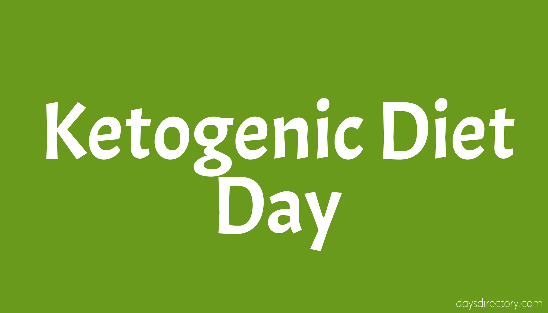 Ketogenic Diet Day