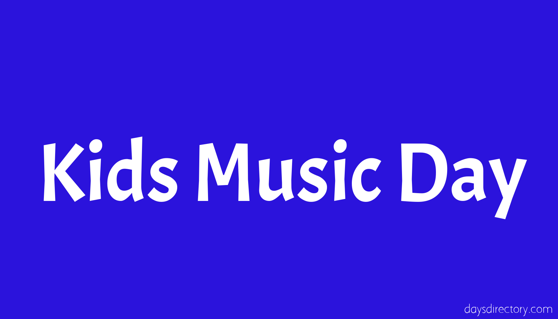 Kids Music Day