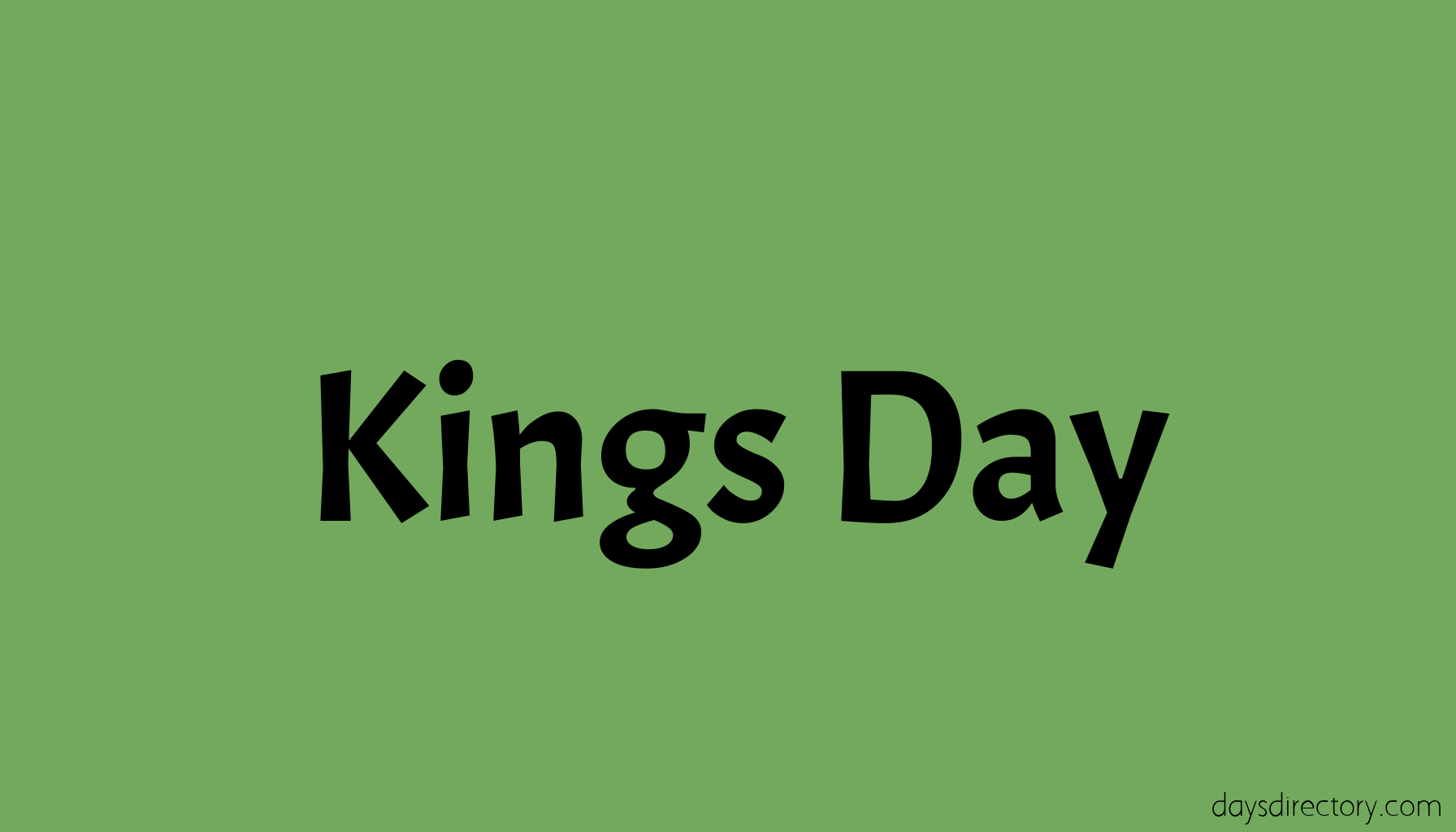 Kings Day