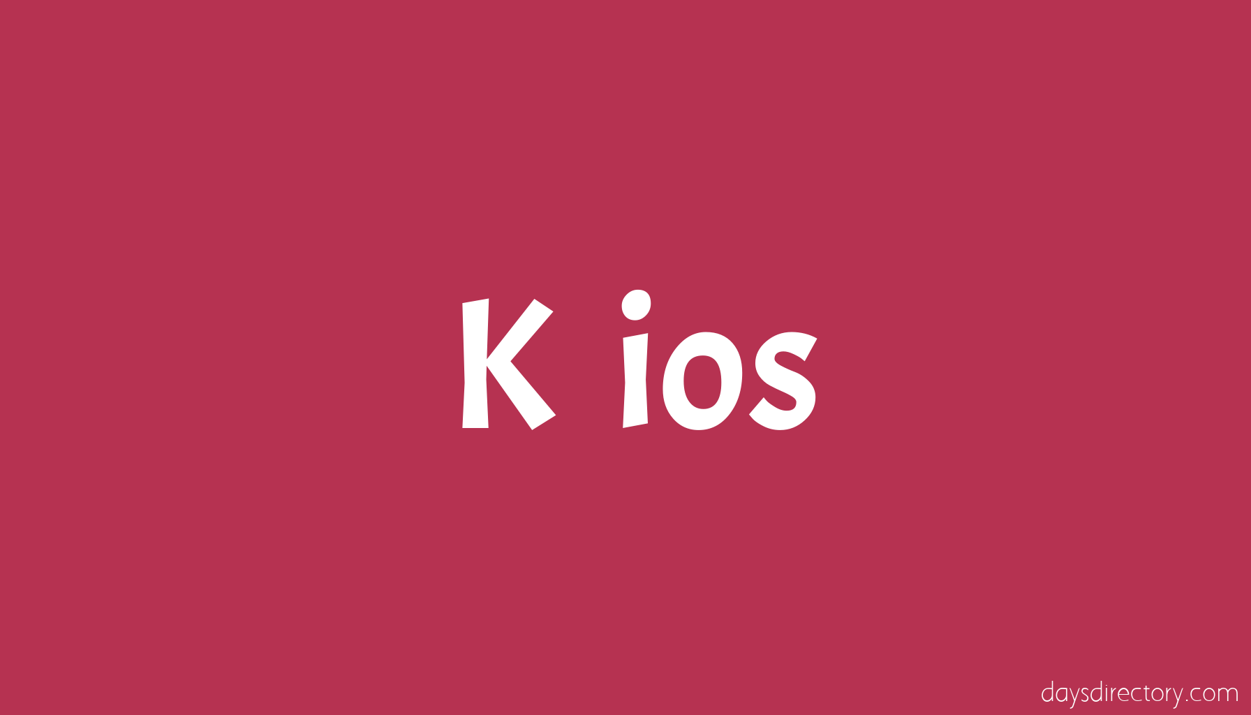 K??ios