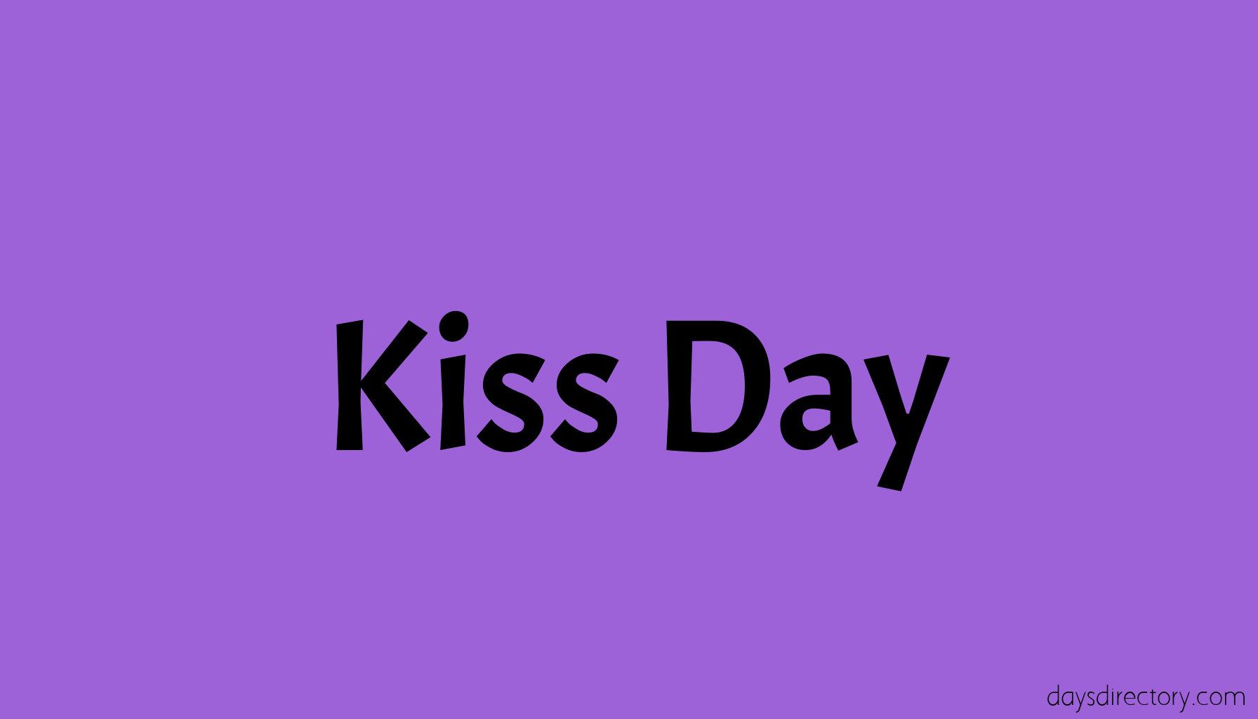 Kiss Day
