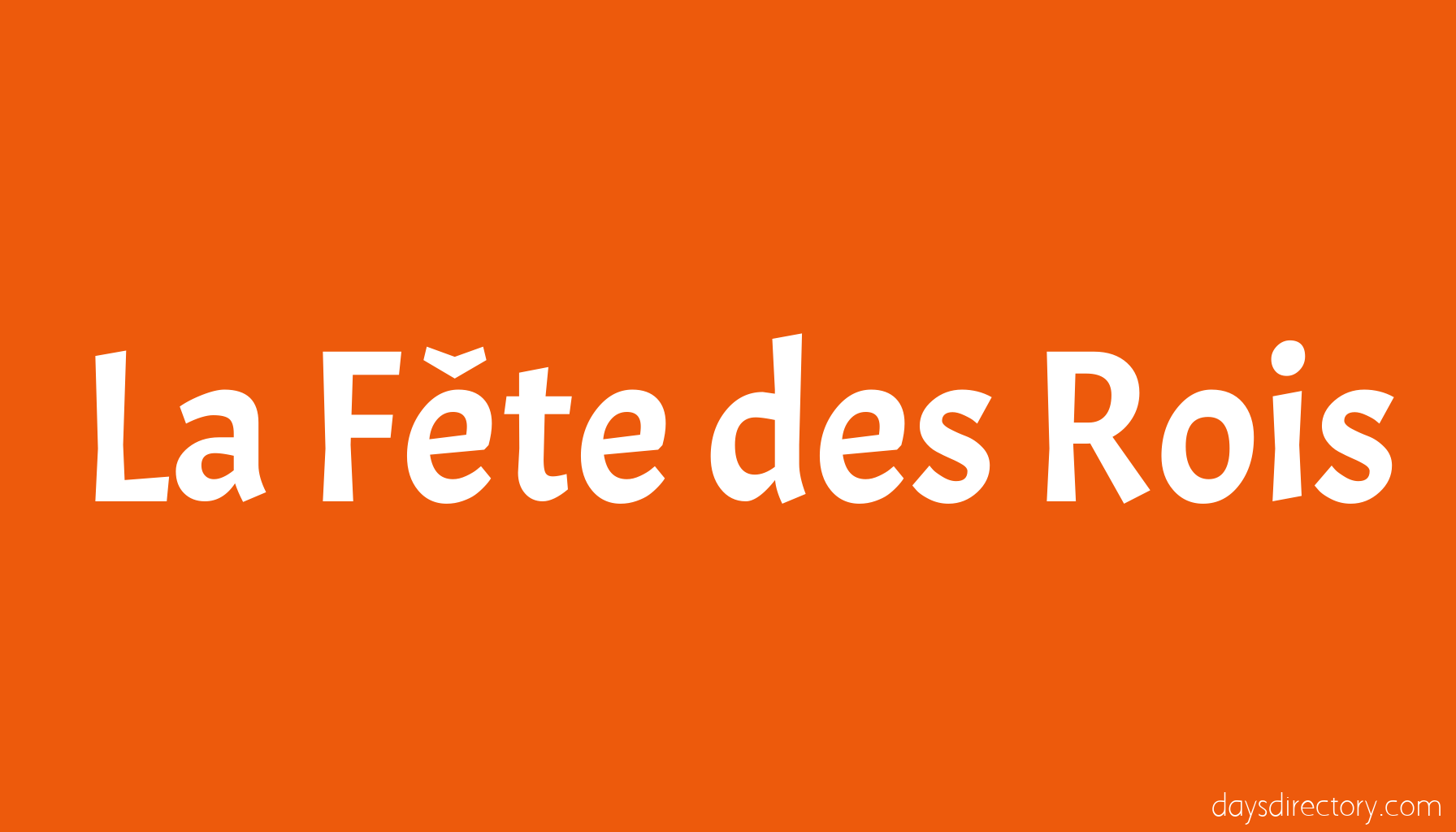 La Fte des Rois