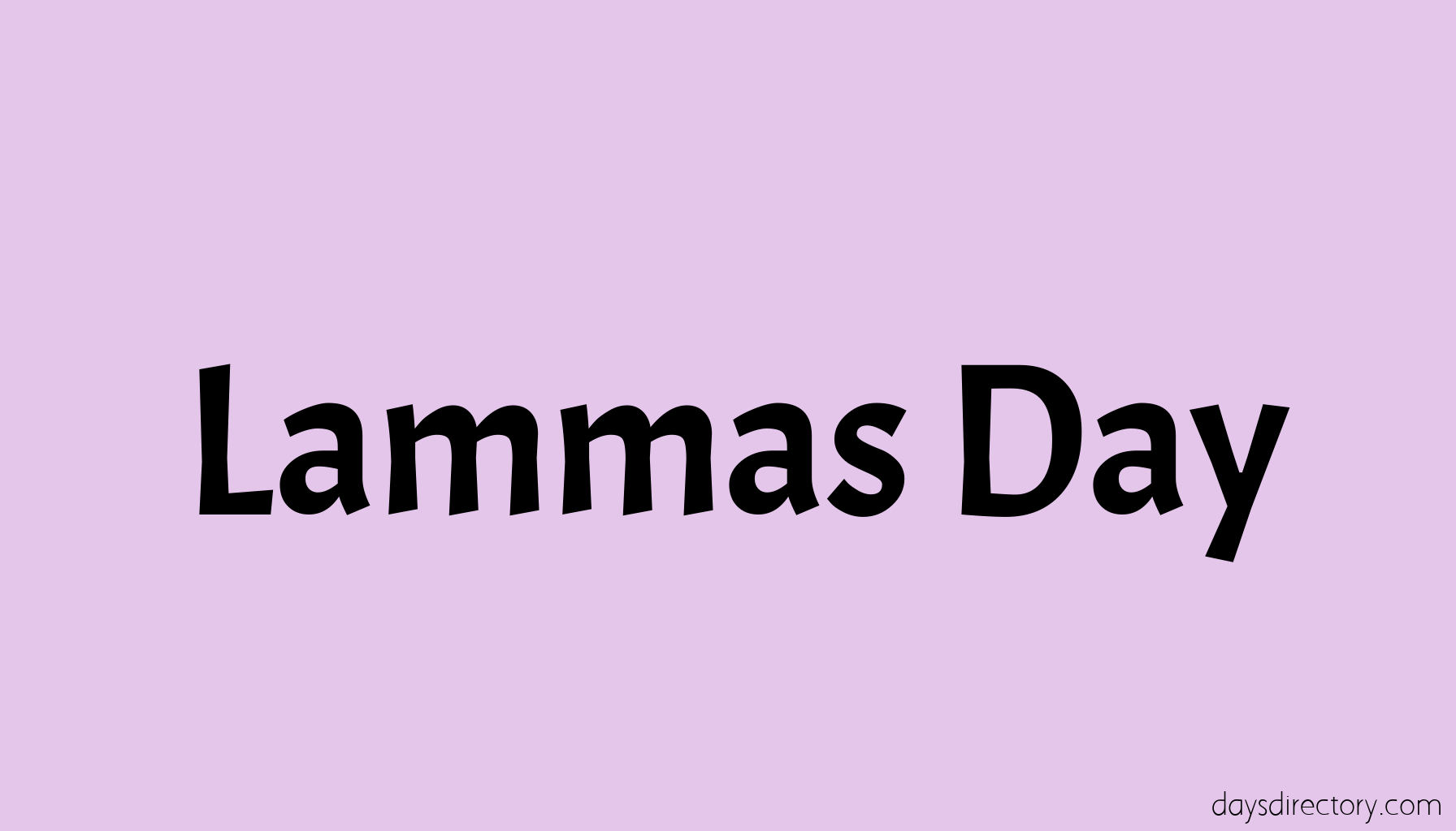 Lammas Day