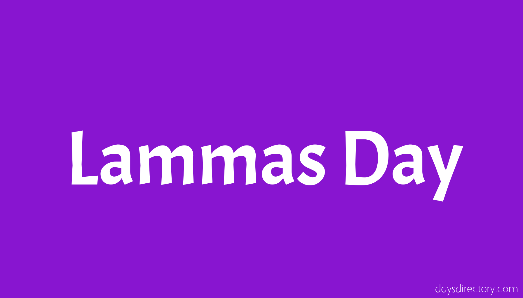 Lammas Day