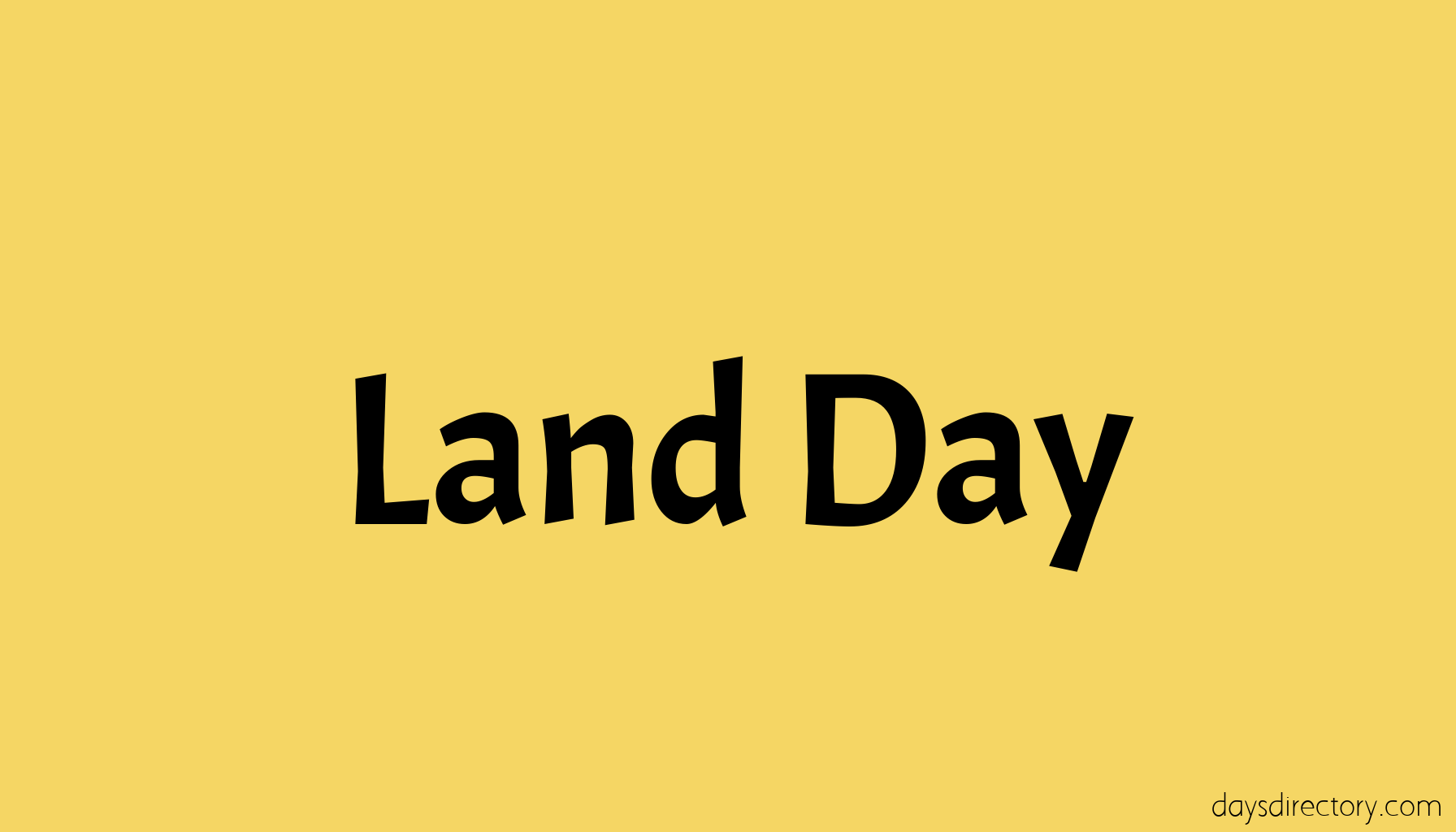 Land Day