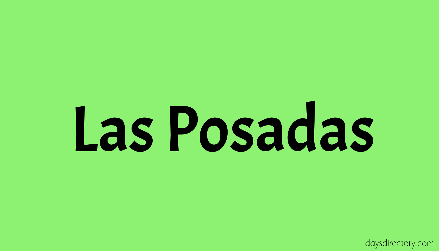 Las Posadas