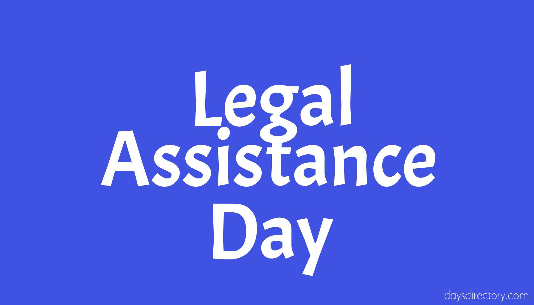 Legal Assistance Day