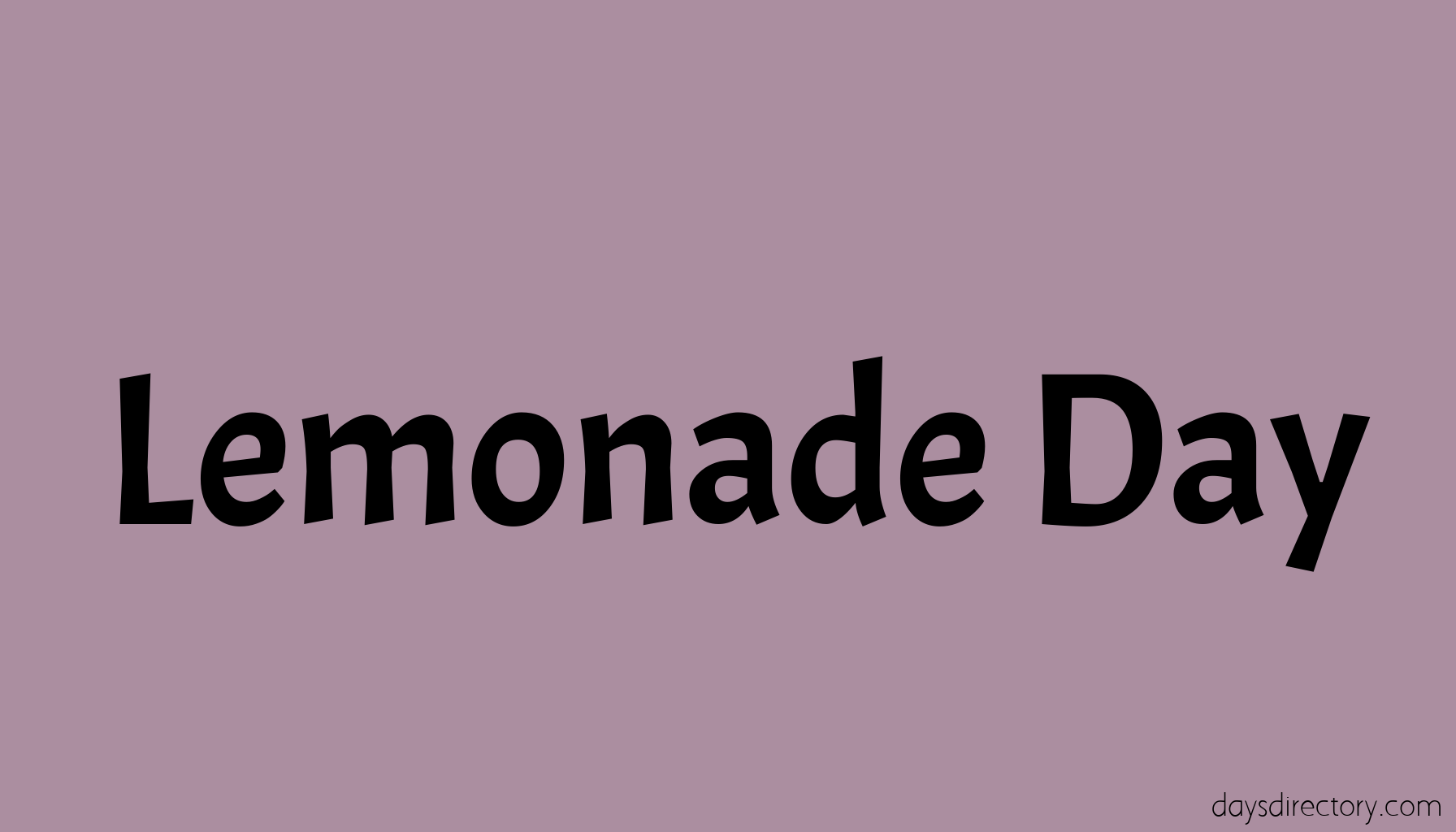 Lemonade Day
