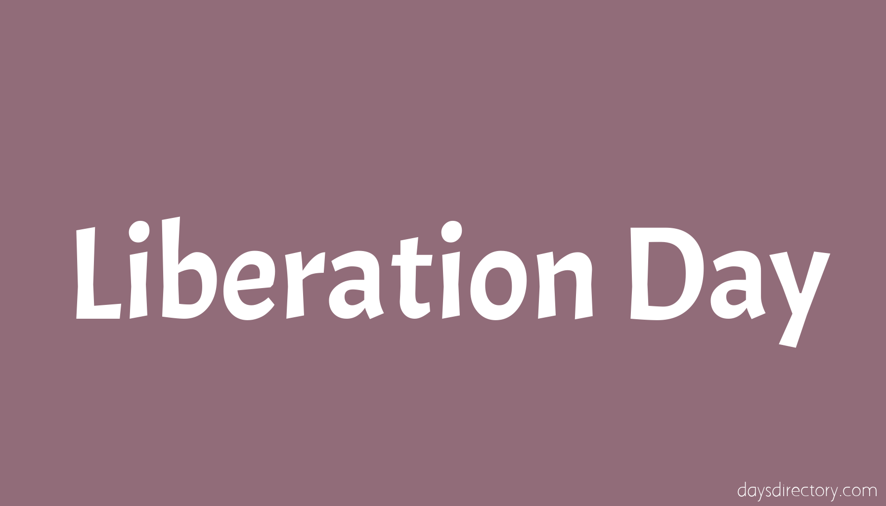 Liberation Day