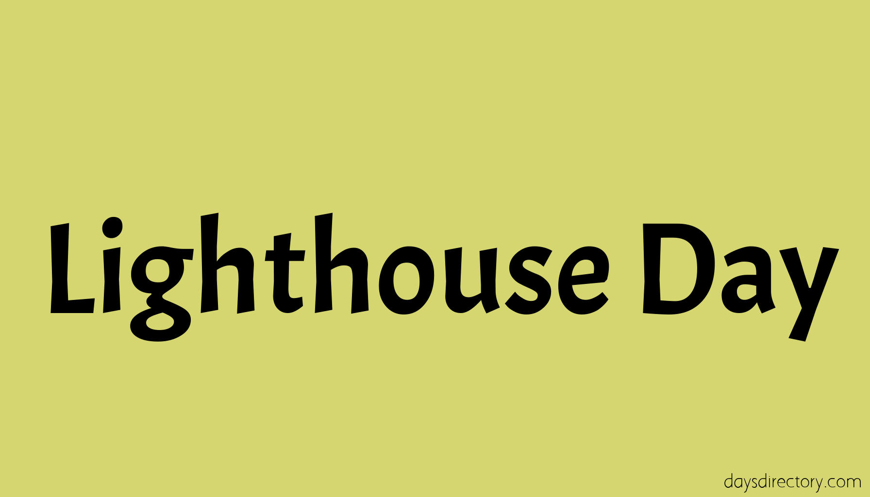 Lighthouse Day