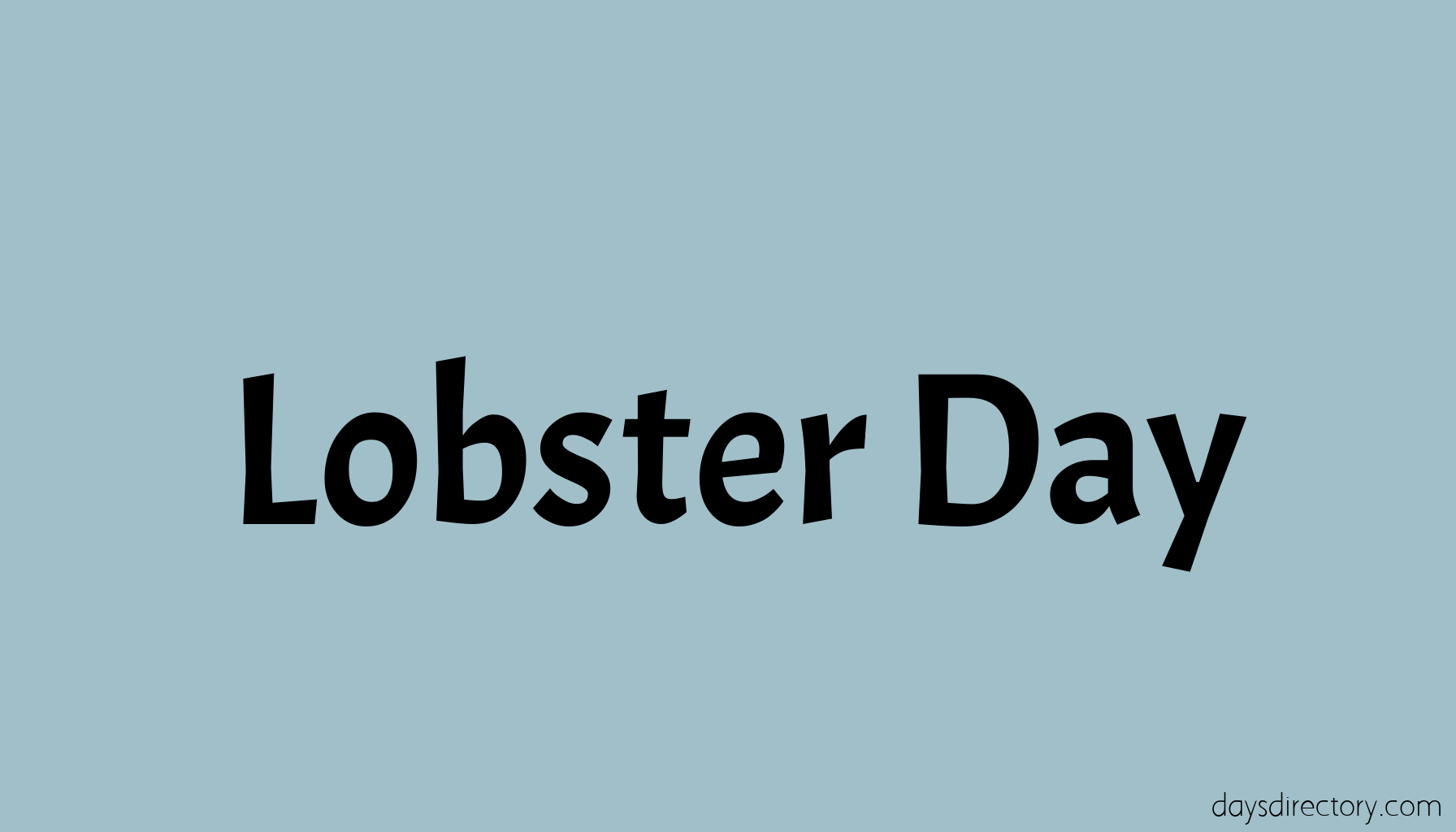 Lobster Day