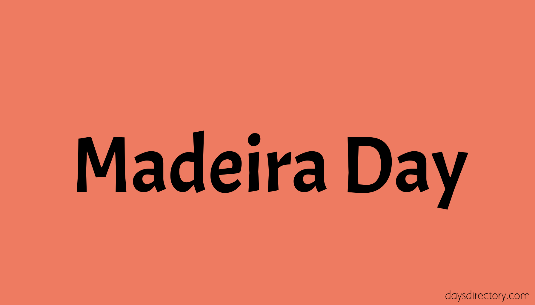 Madeira Day