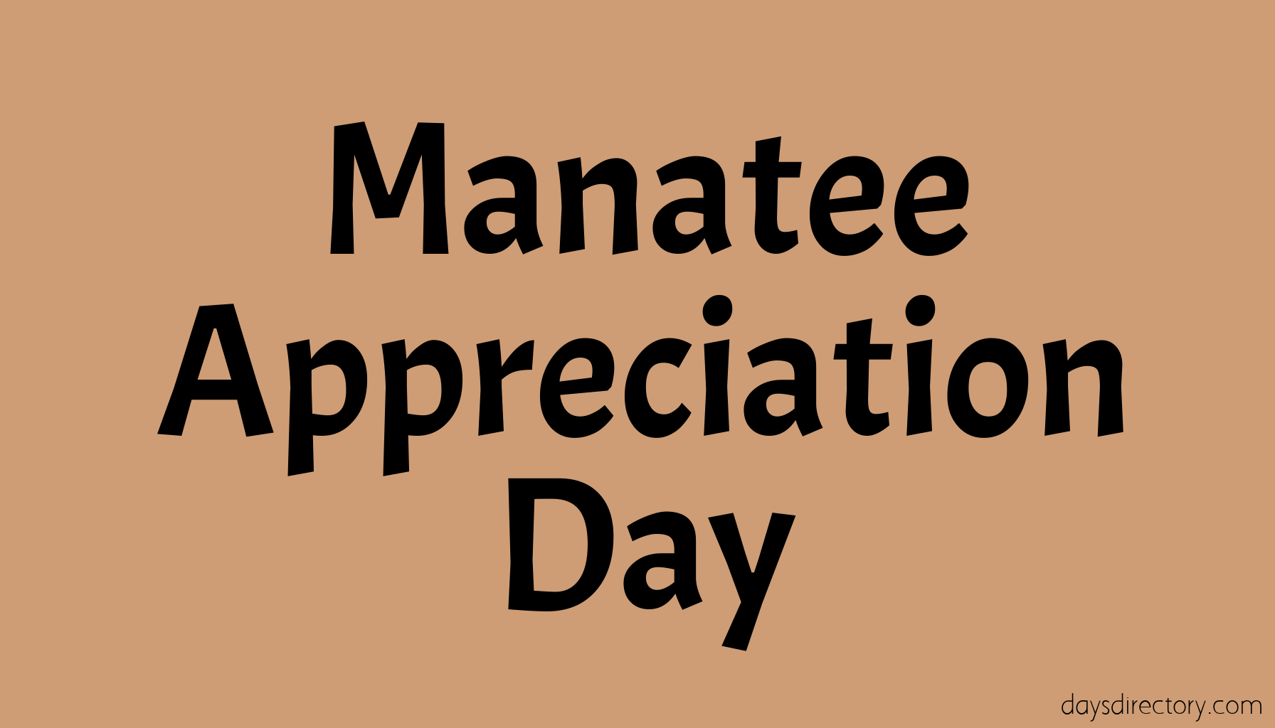 Manatee Appreciation Day