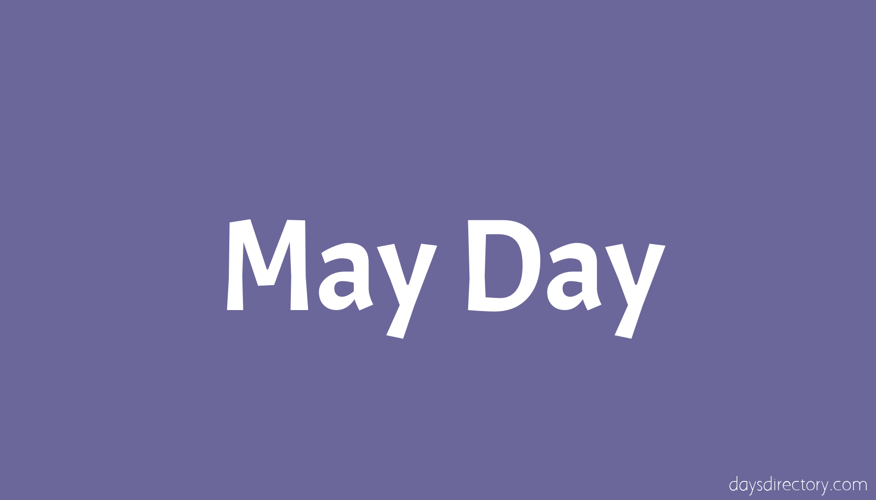 May Day