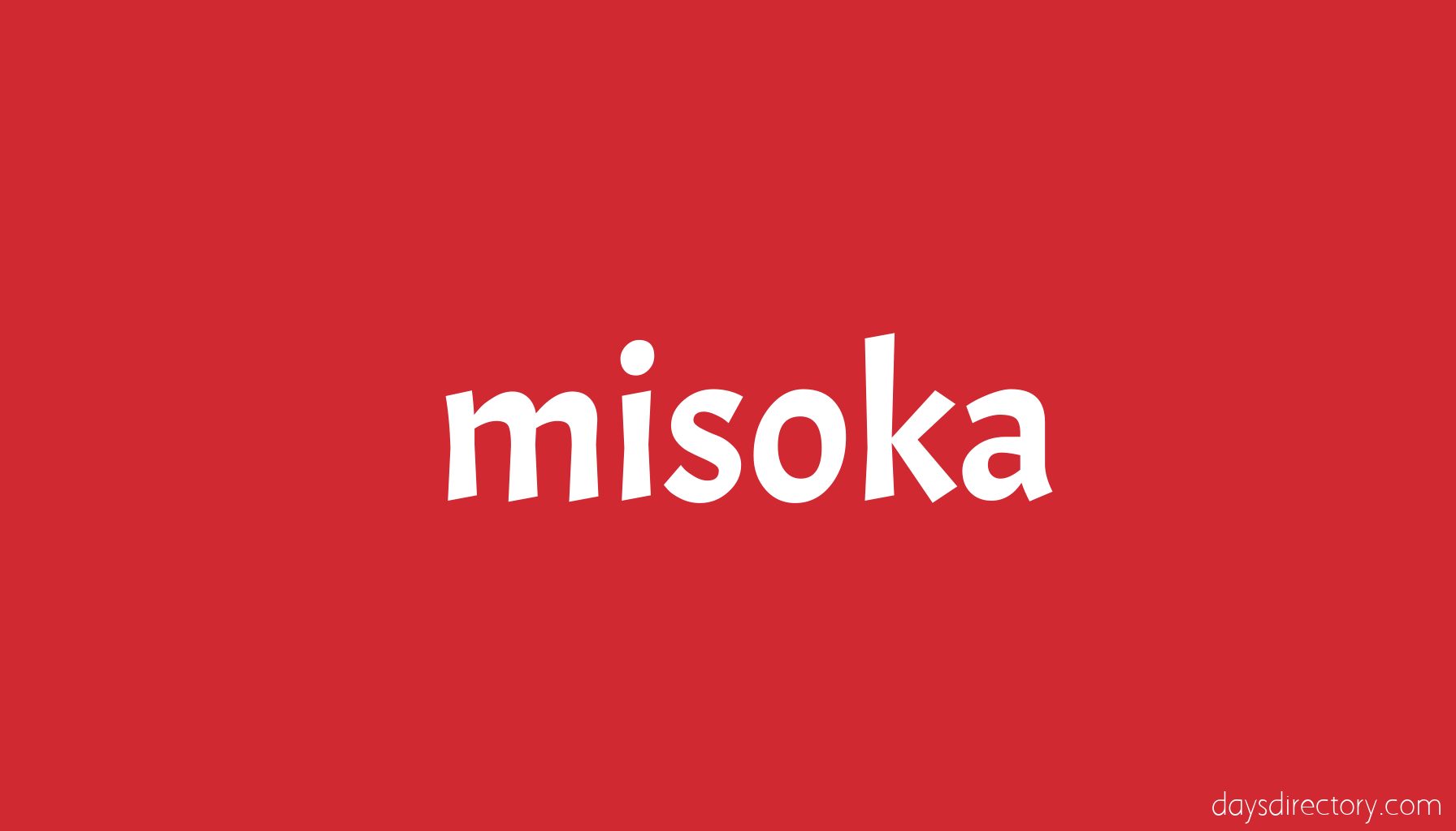 ?misoka