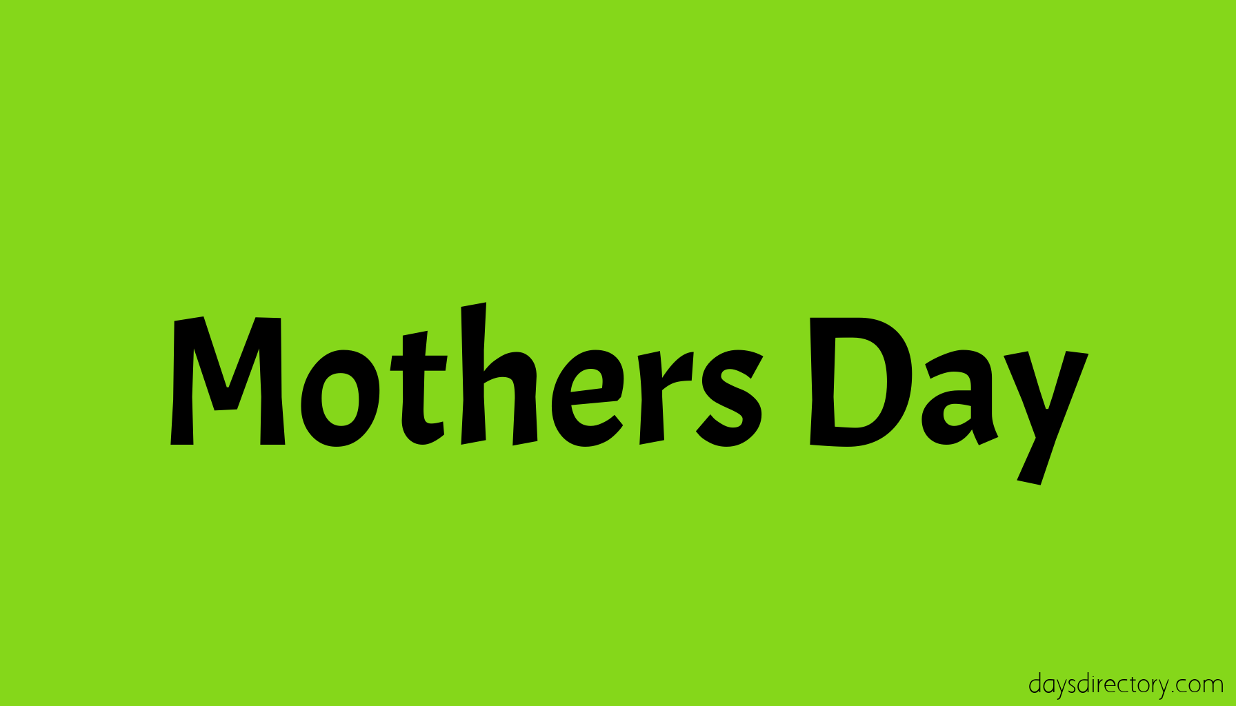Mothers Day