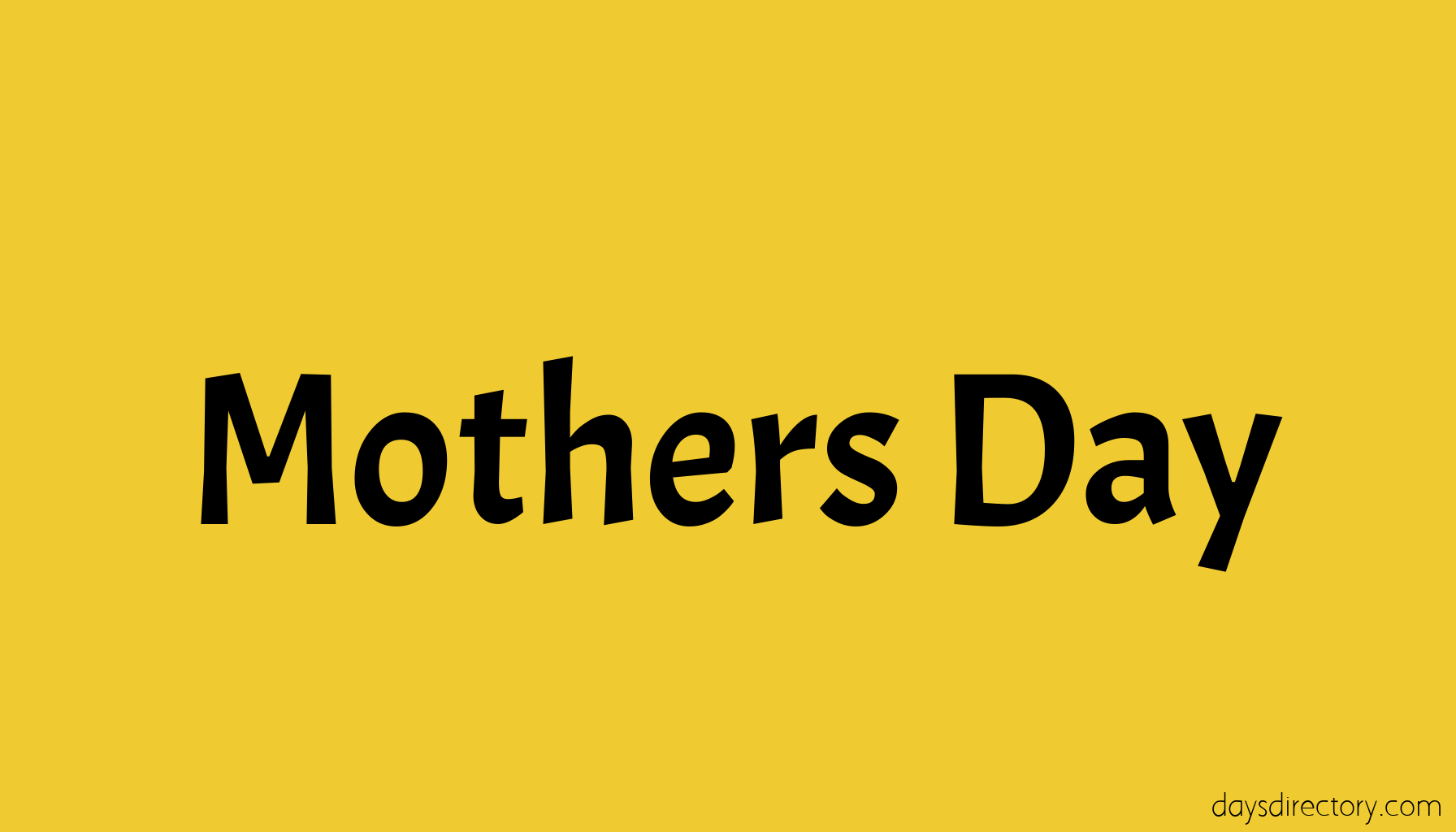 Mothers Day