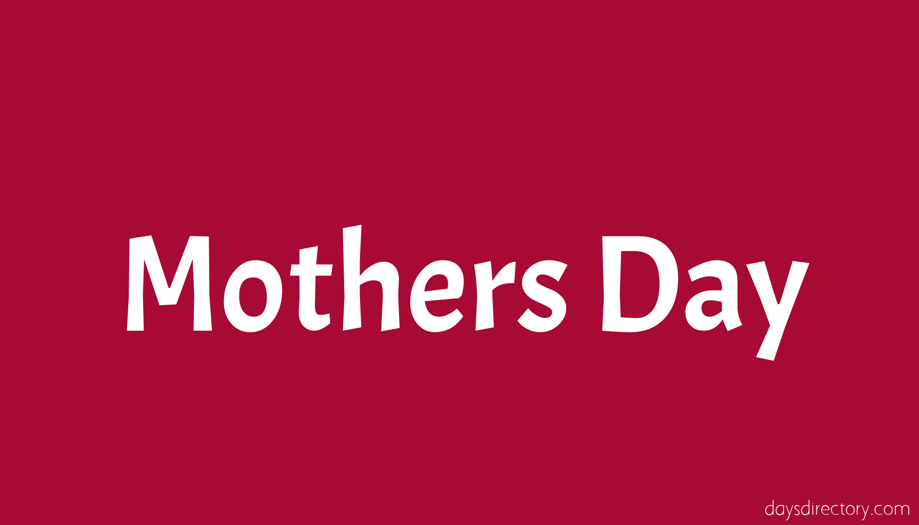 Mothers Day