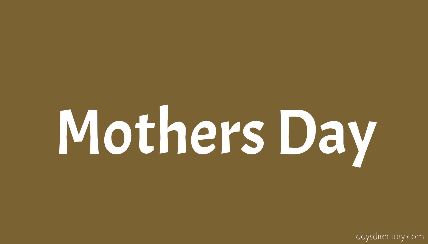 Mothers Day