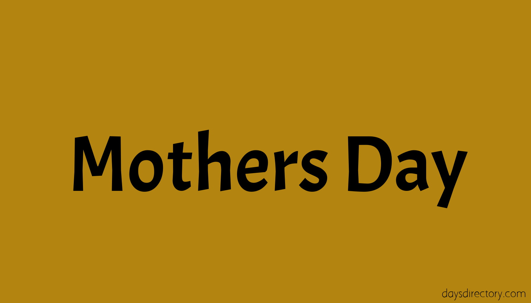 Mothers Day
