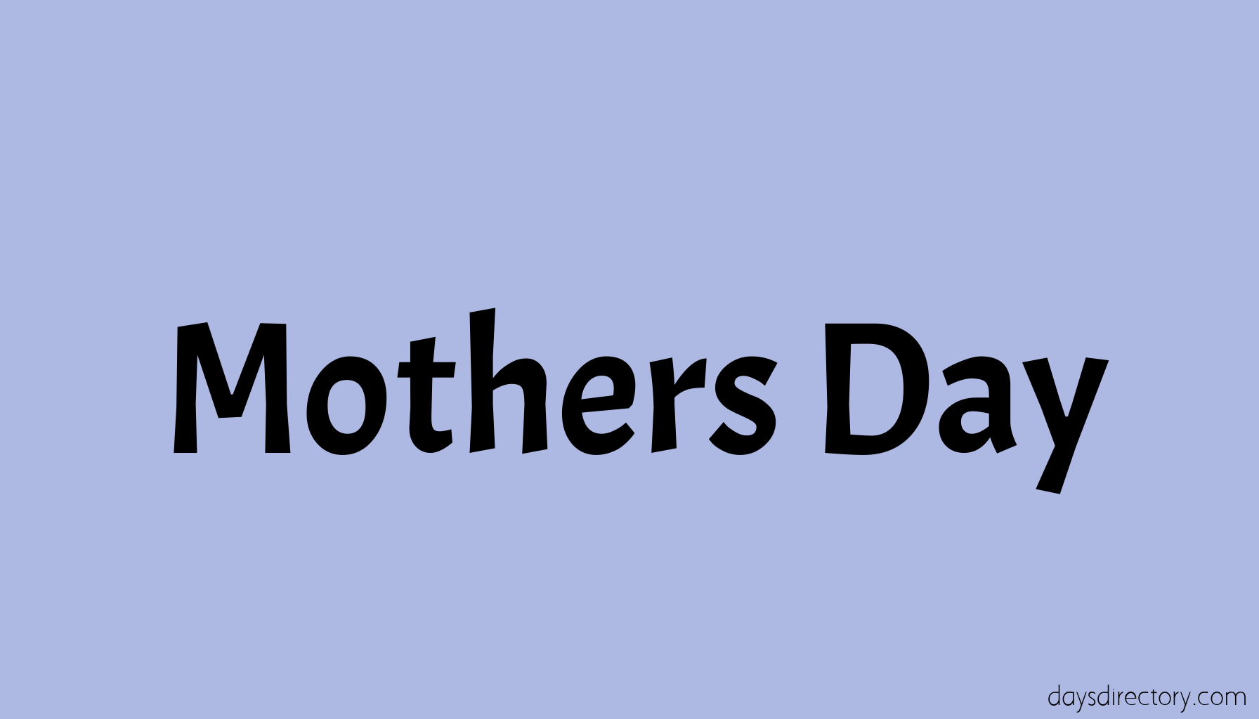 Mothers Day