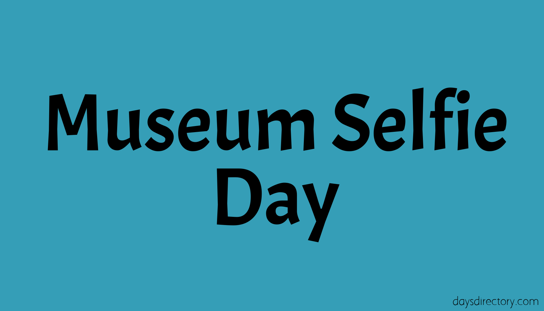 Museum Selfie Day