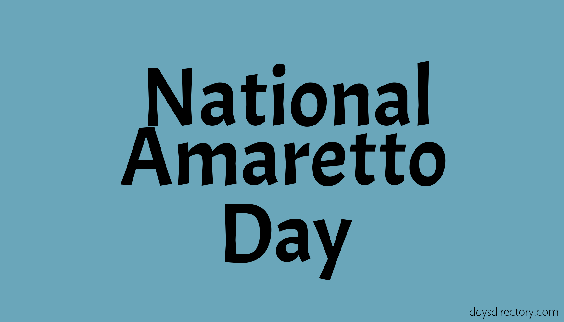 National Amaretto Day