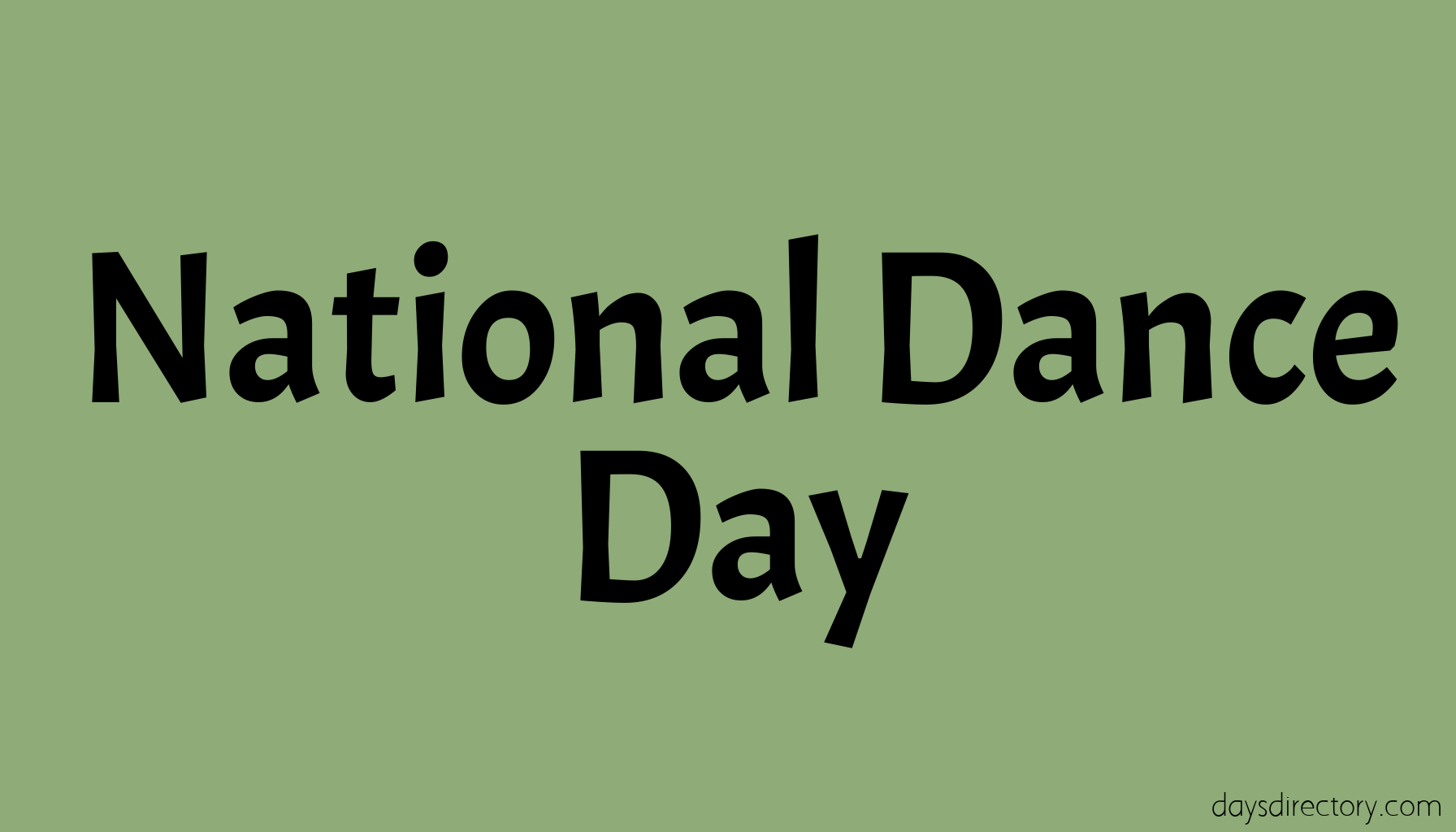 National Dance Day