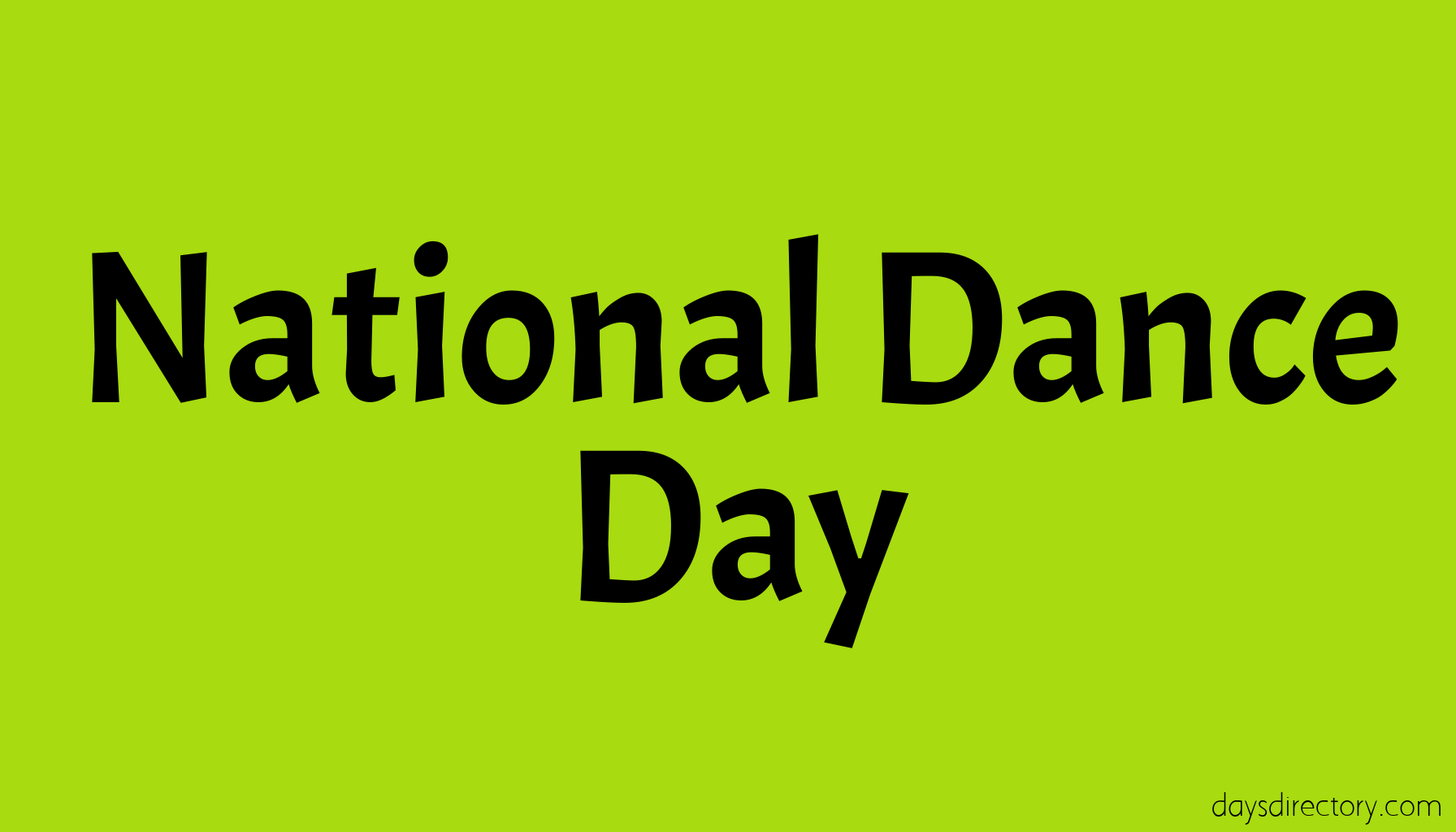 National Dance Day