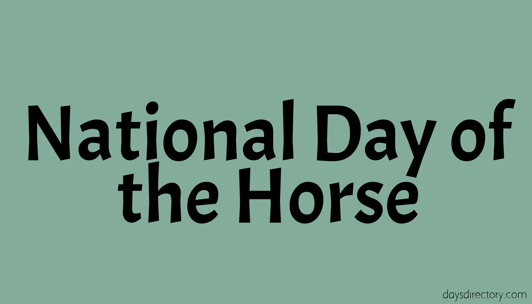 National Day of the Horse