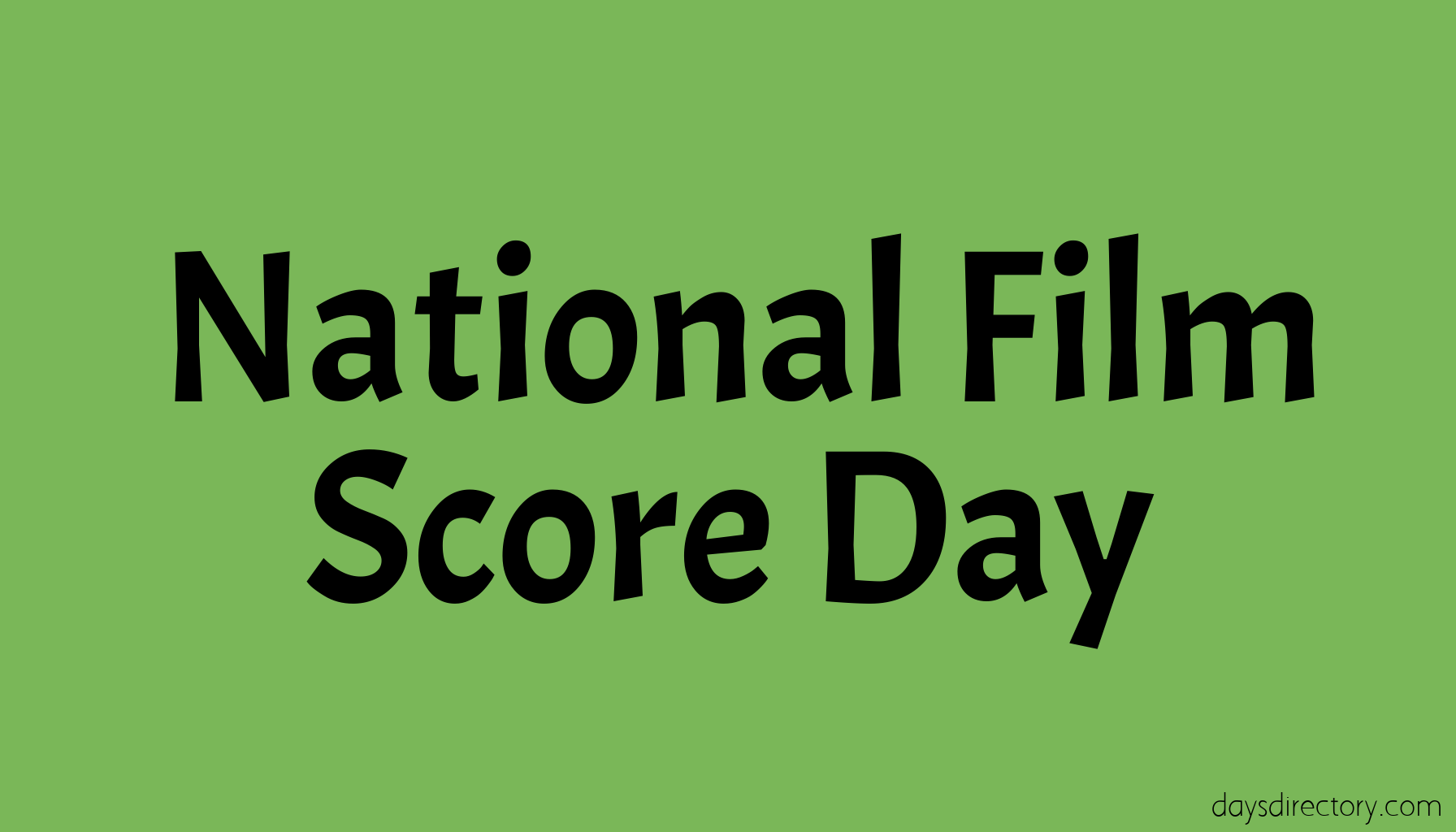 National Film Score Day