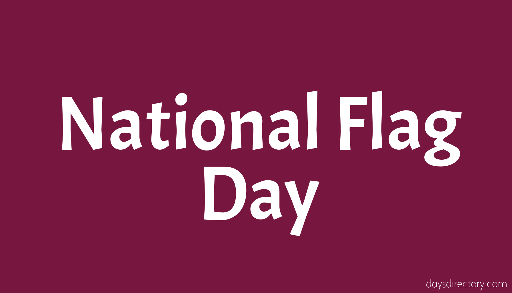 National Flag Day