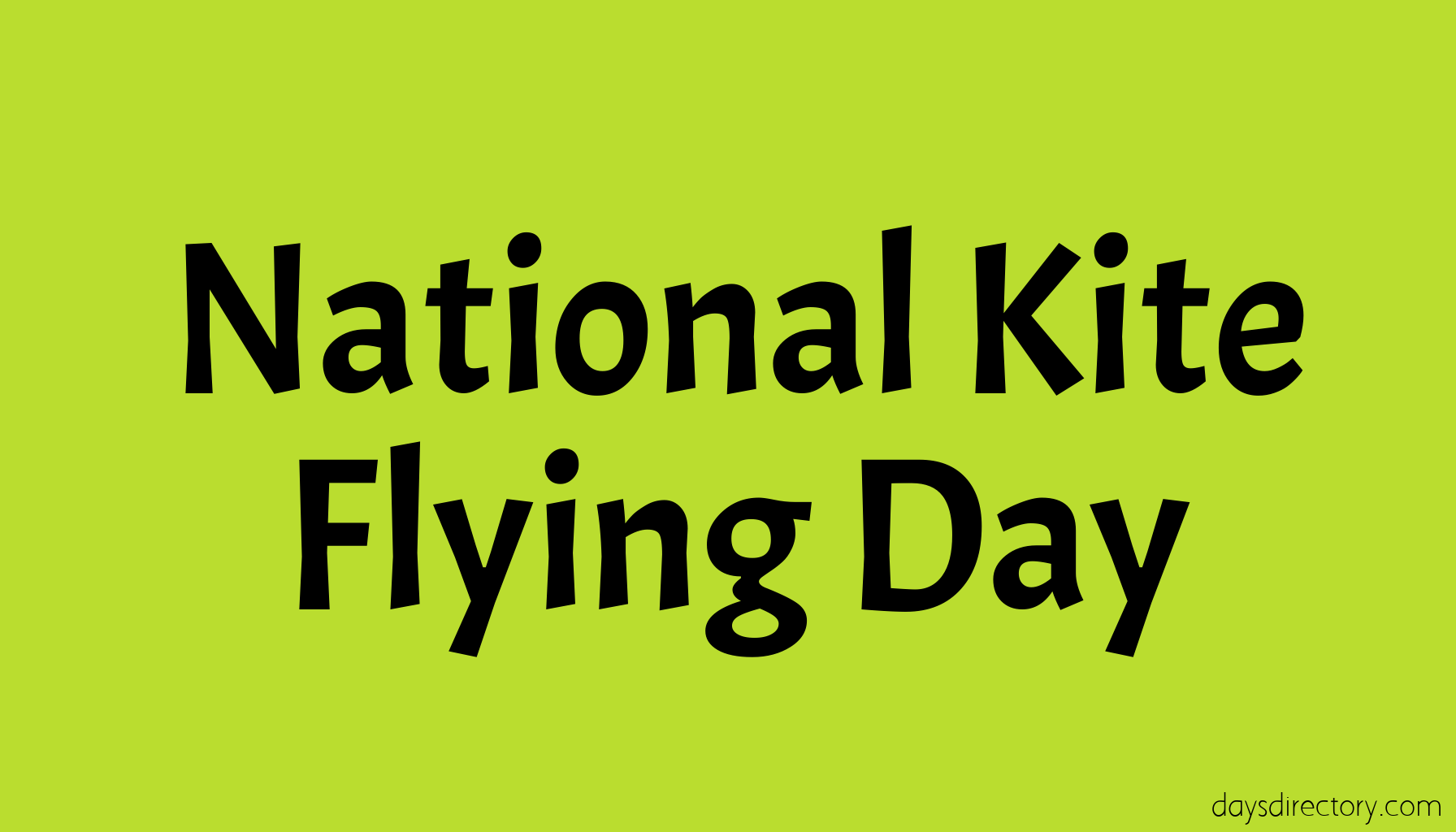 National Kite Flying Day