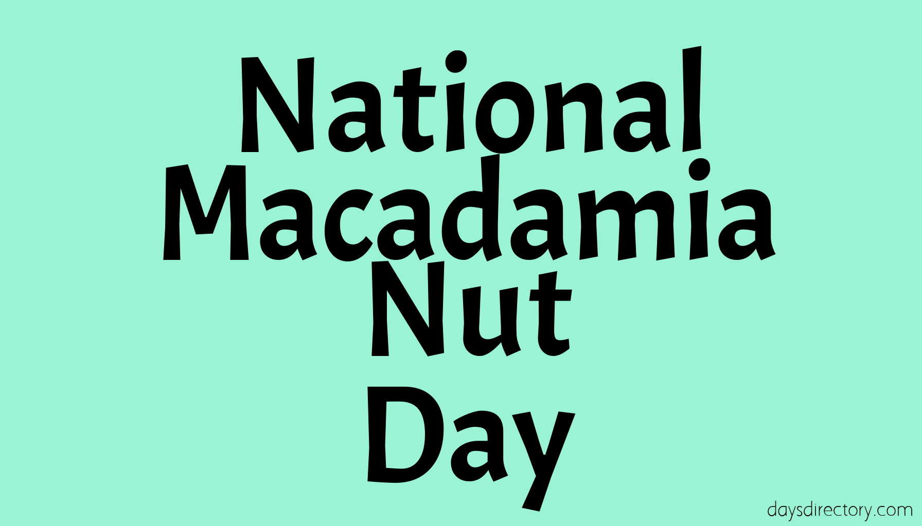 National Macadamia Nut Day