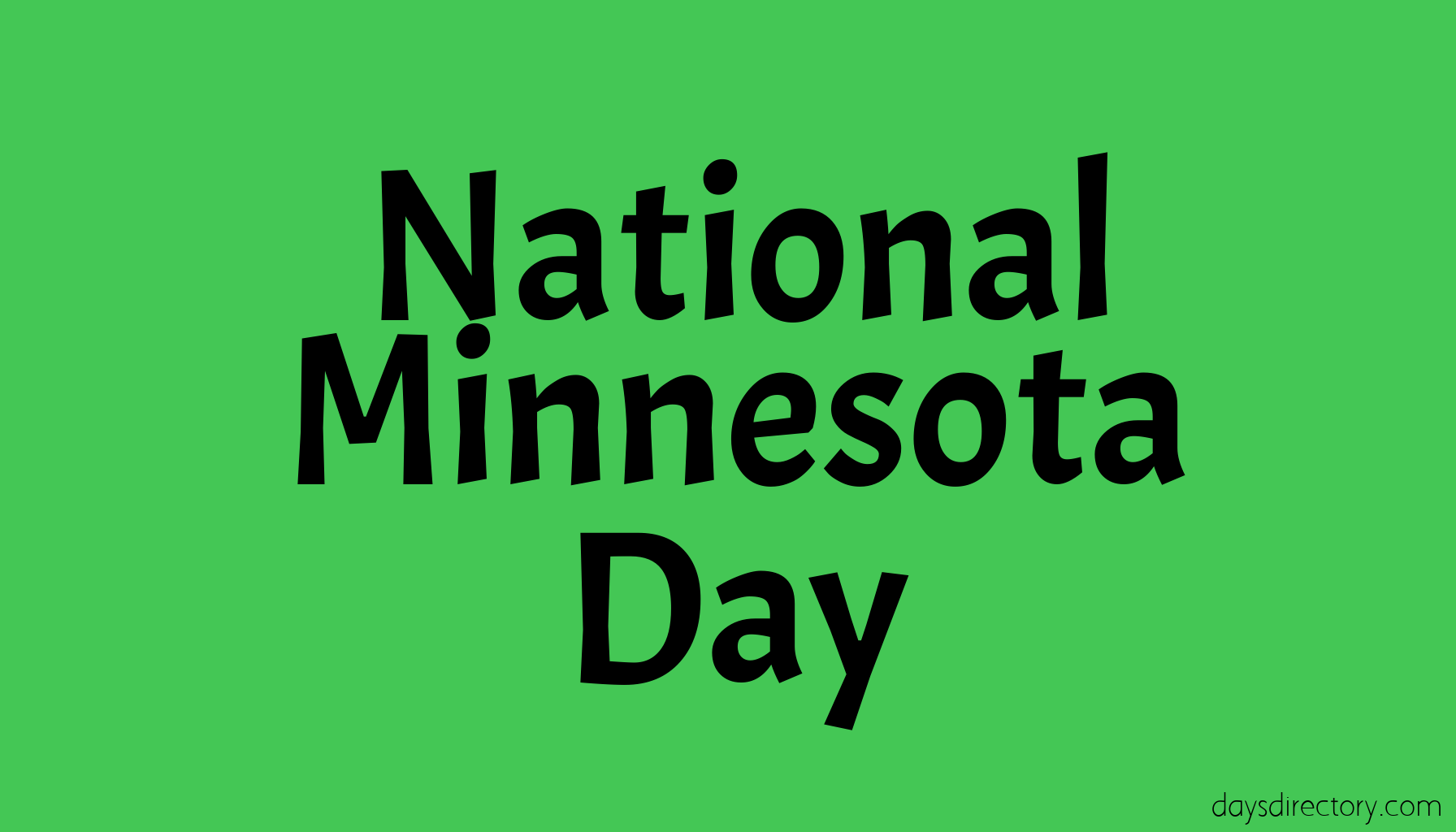 National Minnesota Day