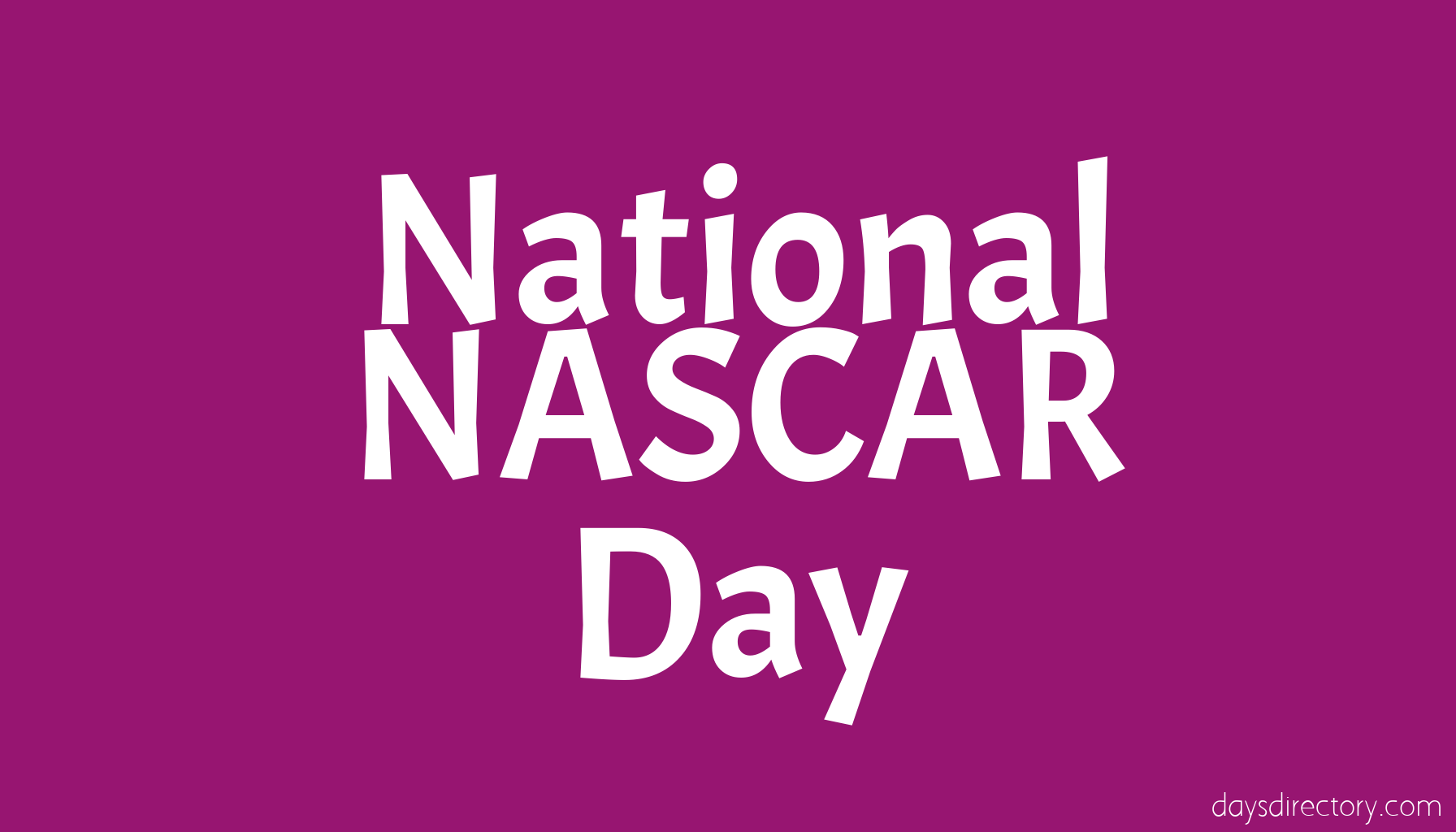 National NASCAR Day