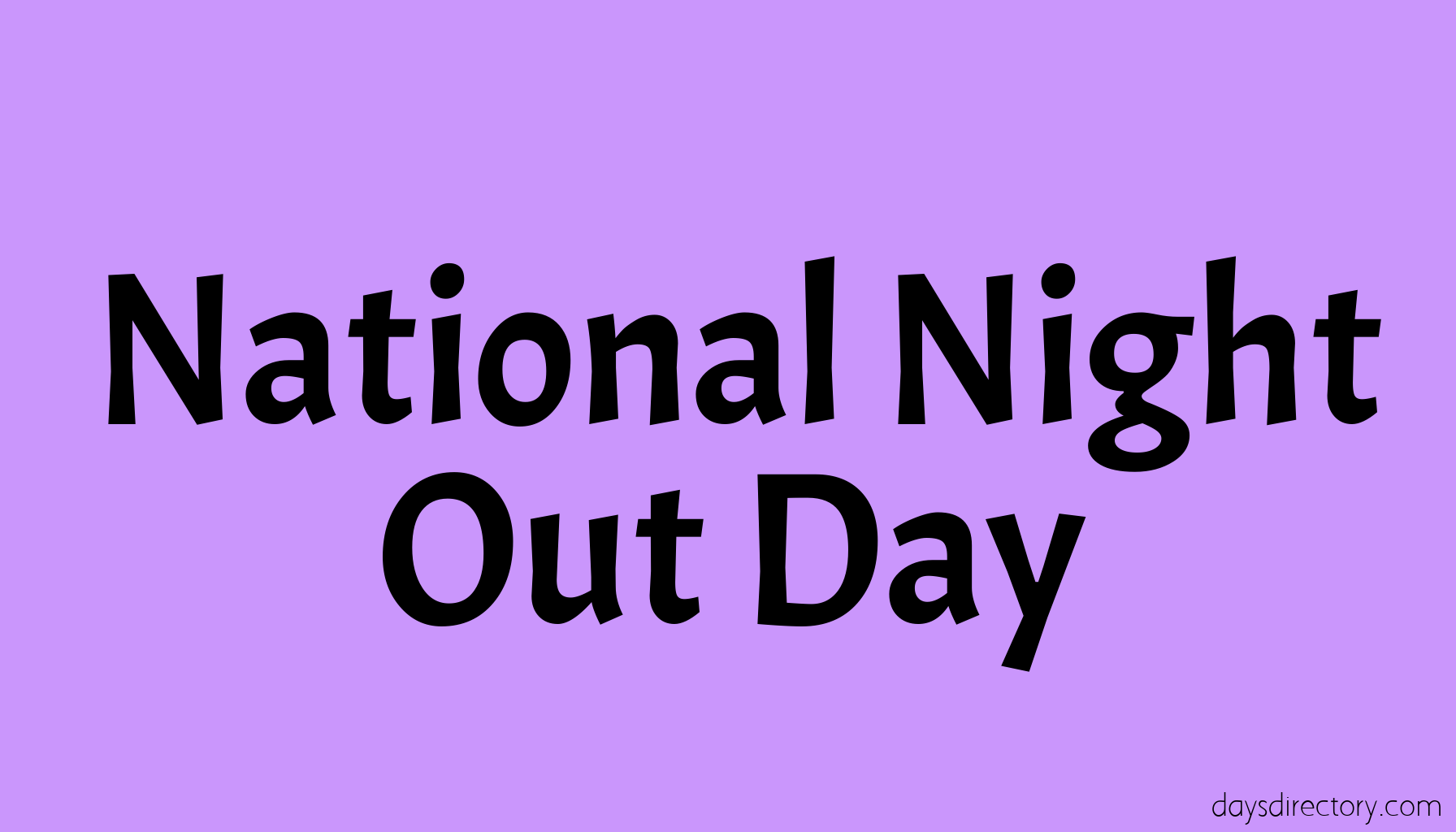 National Night Out Day