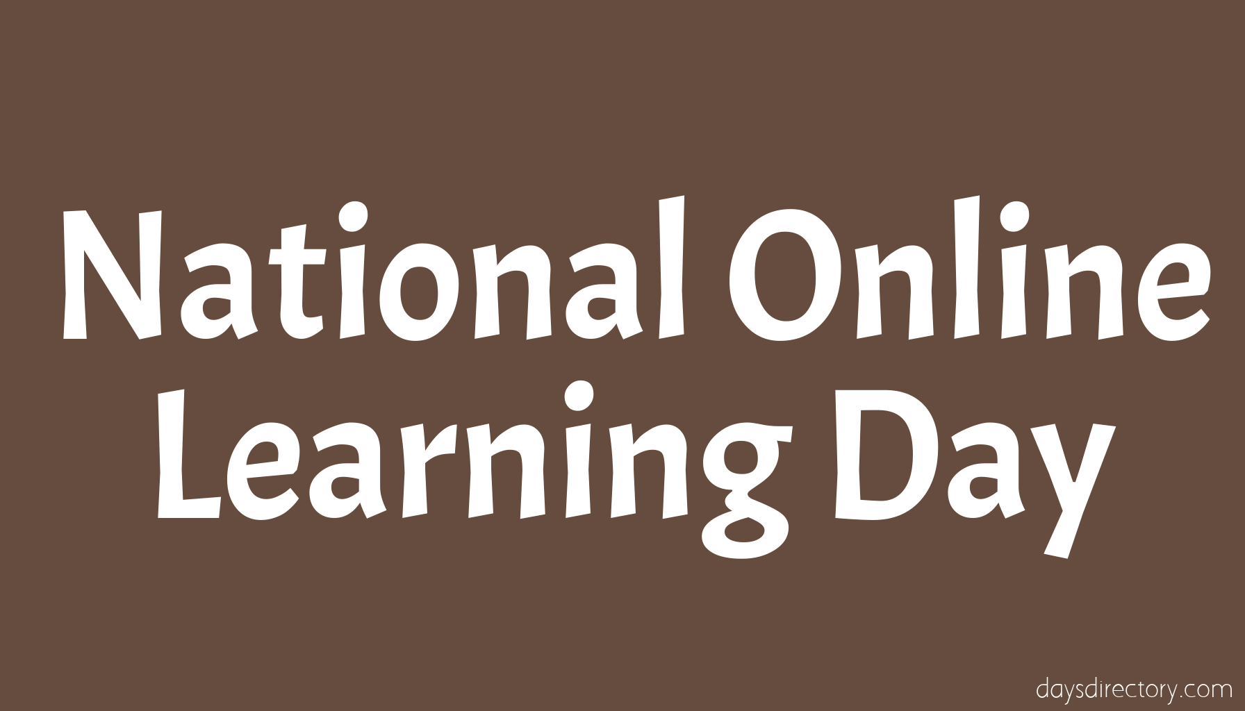 National Online Learning Day