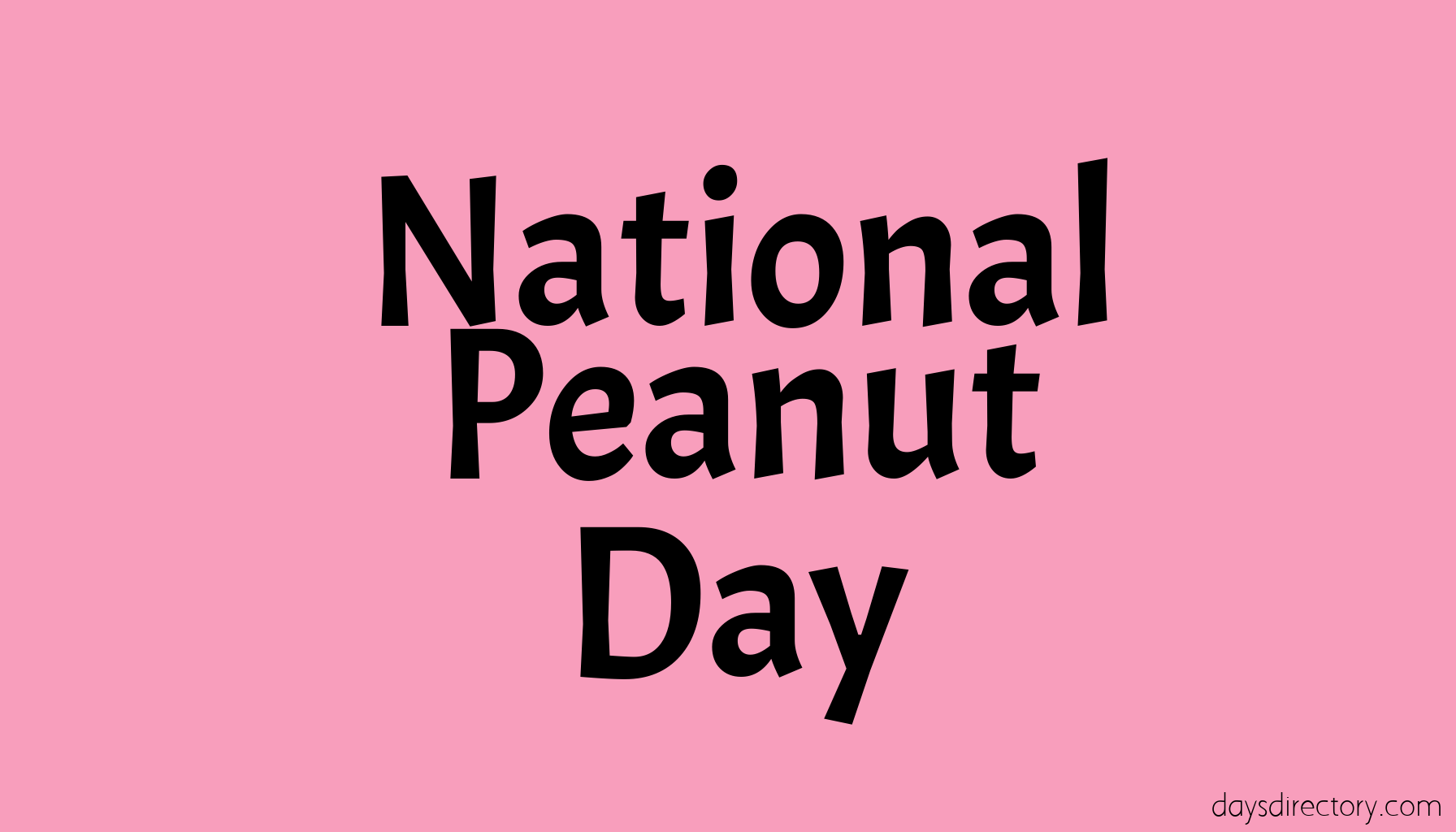 National Peanut Day