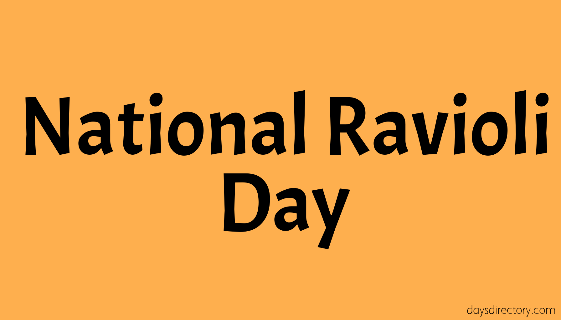 National Ravioli Day