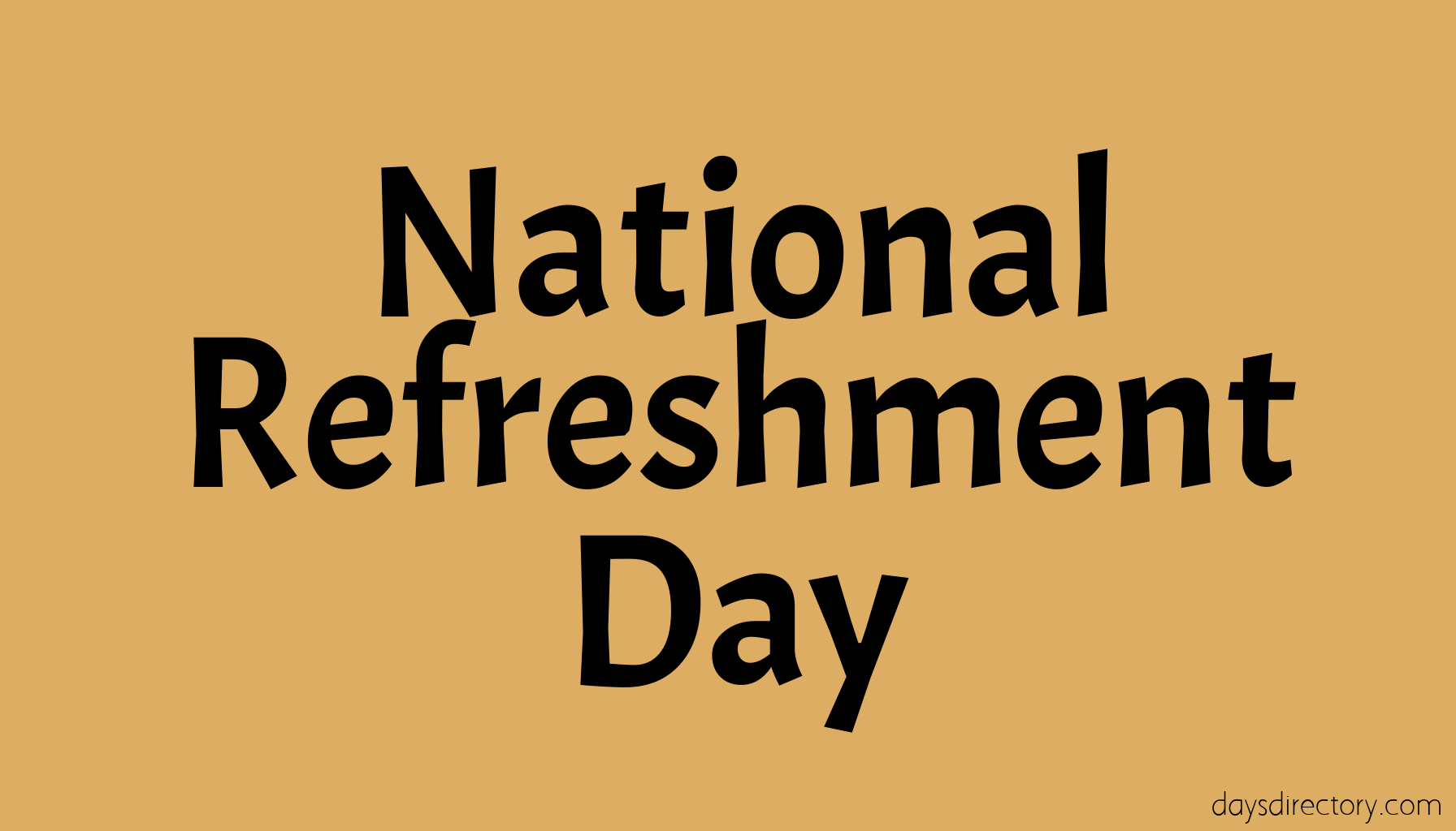 National Refreshment Day