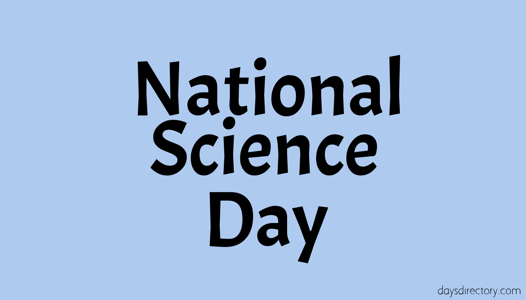 National Science Day