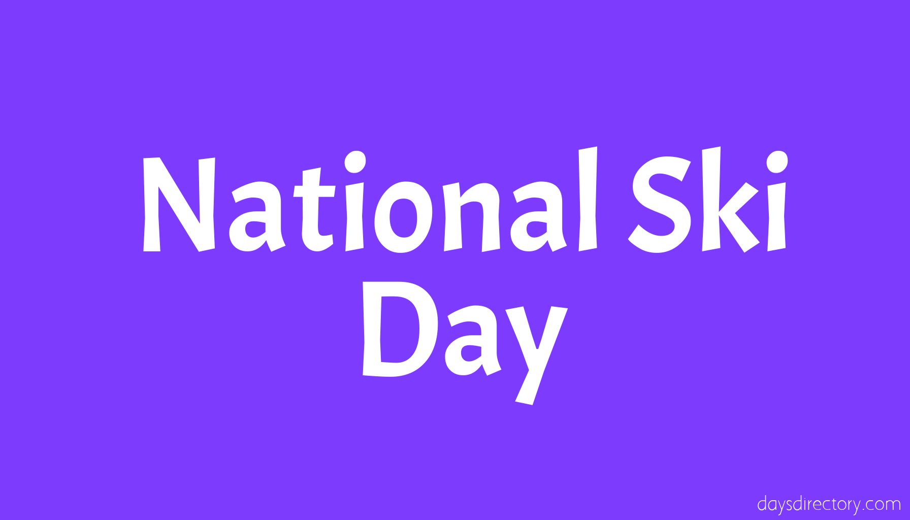 National Ski Day