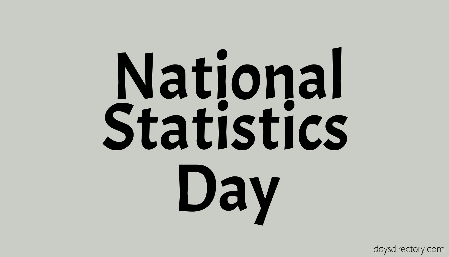 National Statistics Day
