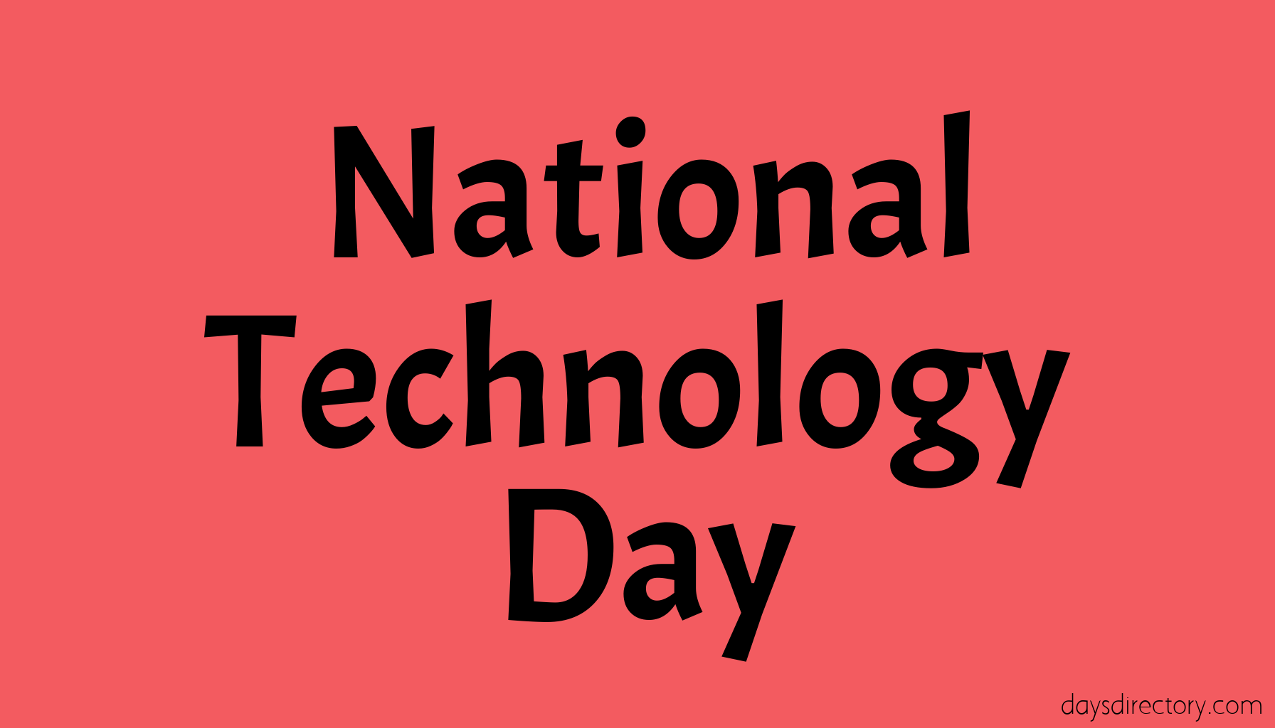 National Technology Day