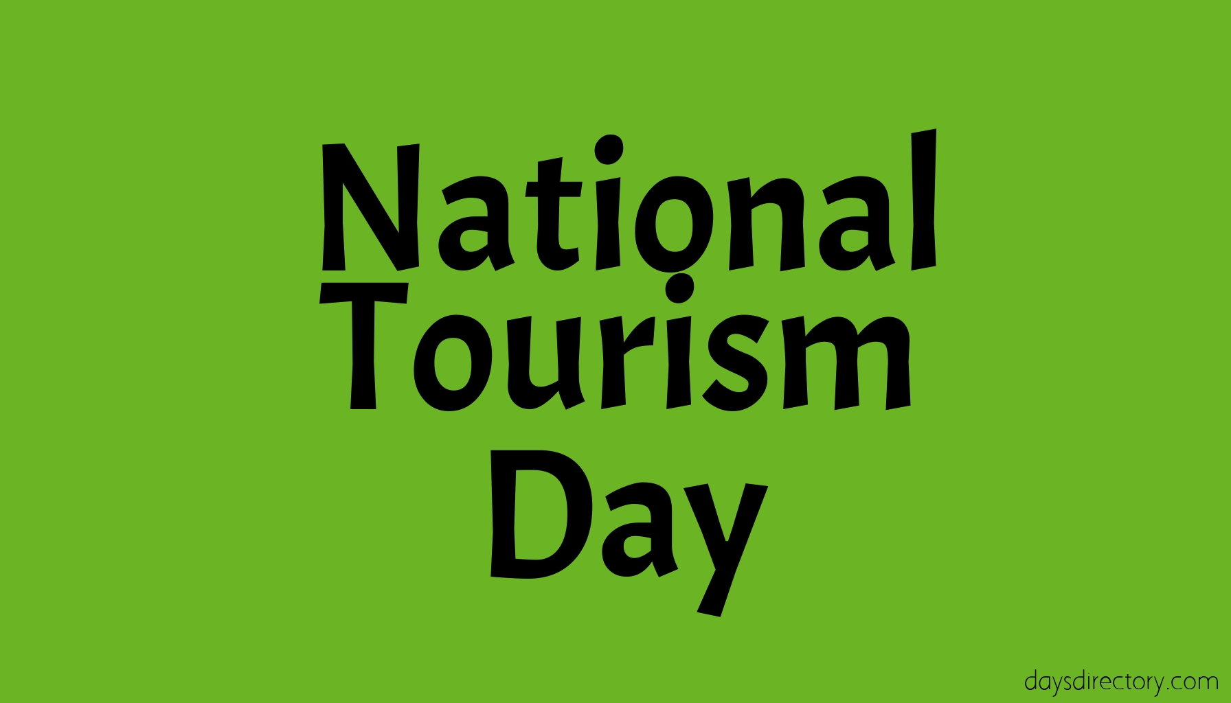 National Tourism Day