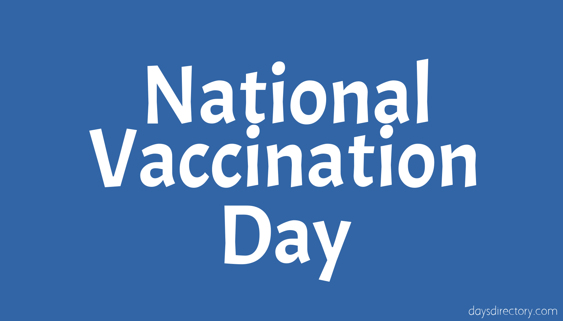 National Vaccination Day