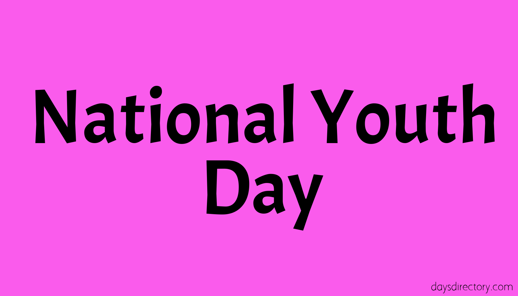 National Youth Day
