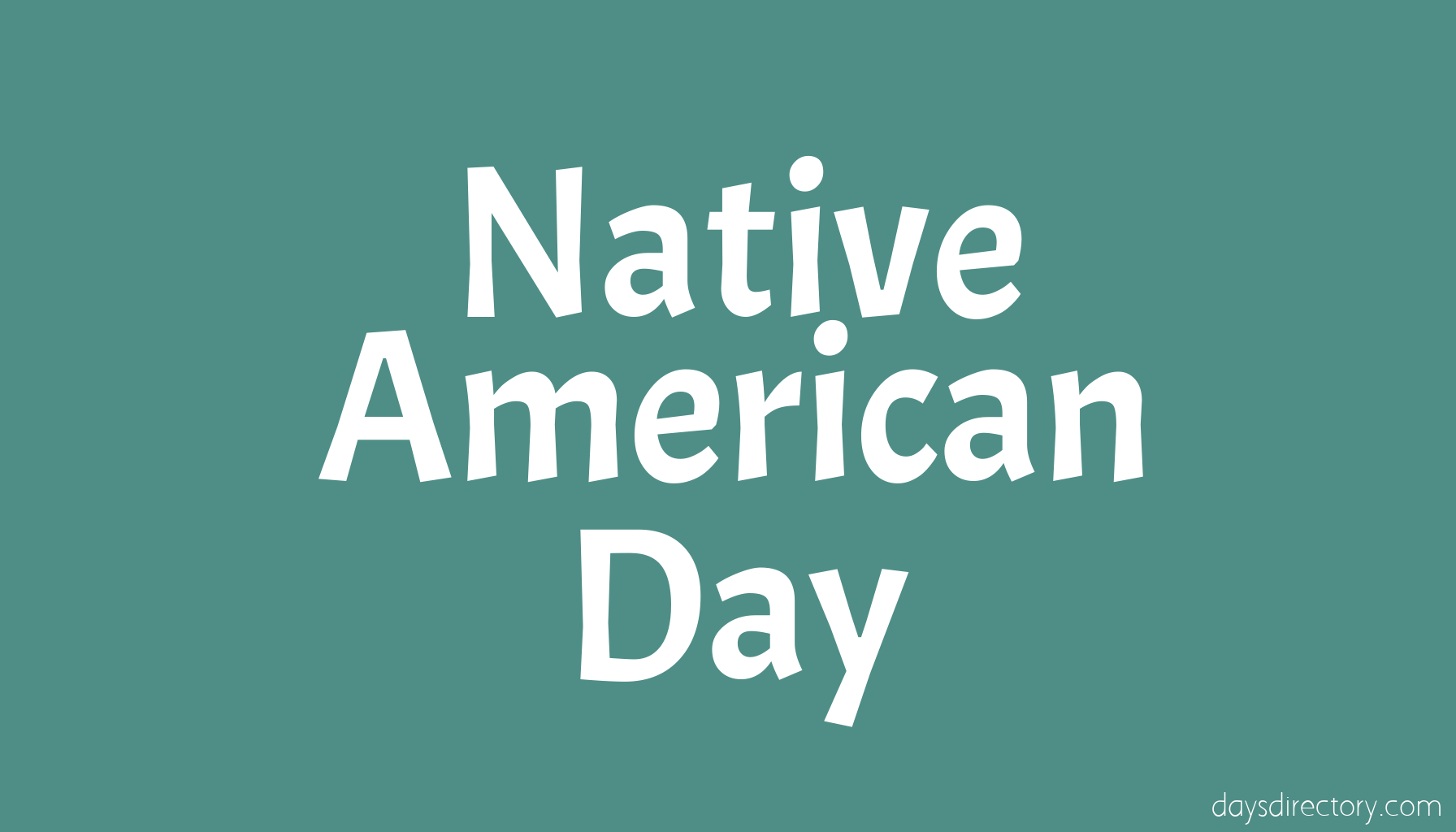 Native American Day