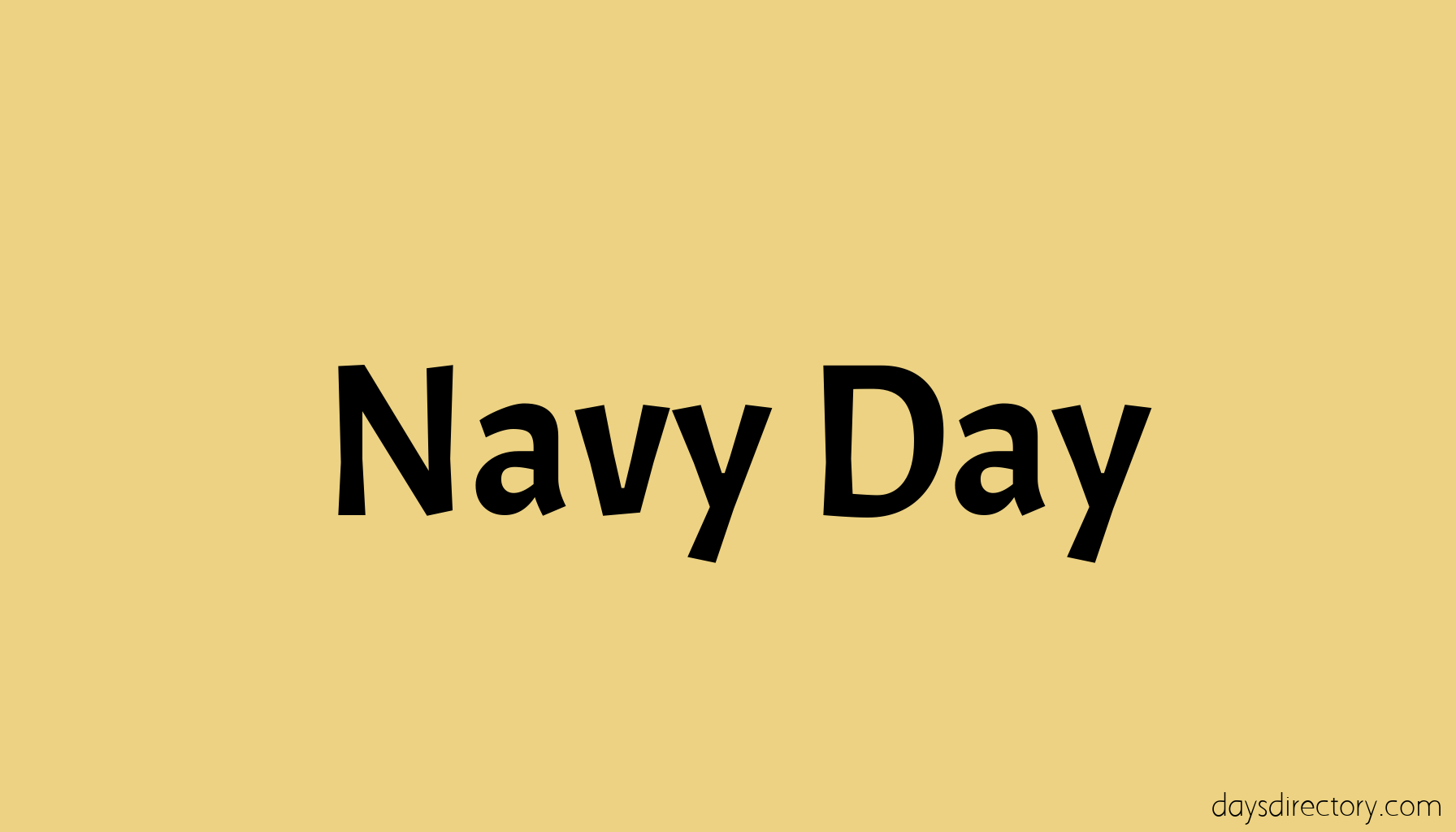 Navy Day